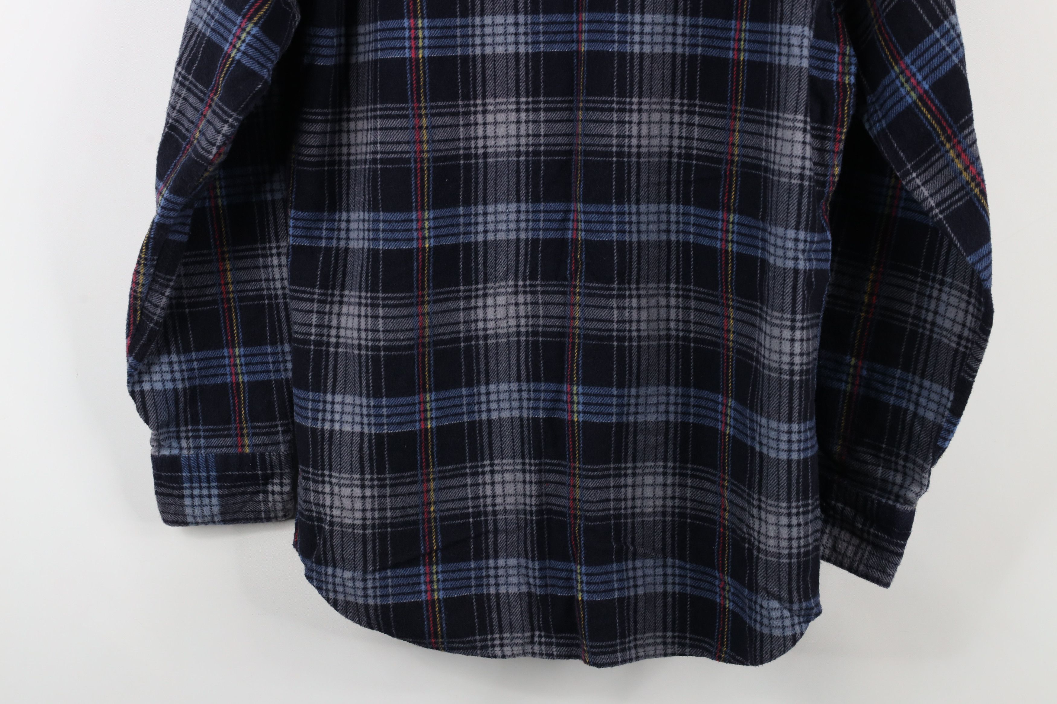 Vintage Vintage 90s Streetwear Rainbow Plaid Flannel Button Shirt Size US S / EU 44-46 / 1 - 9 Thumbnail
