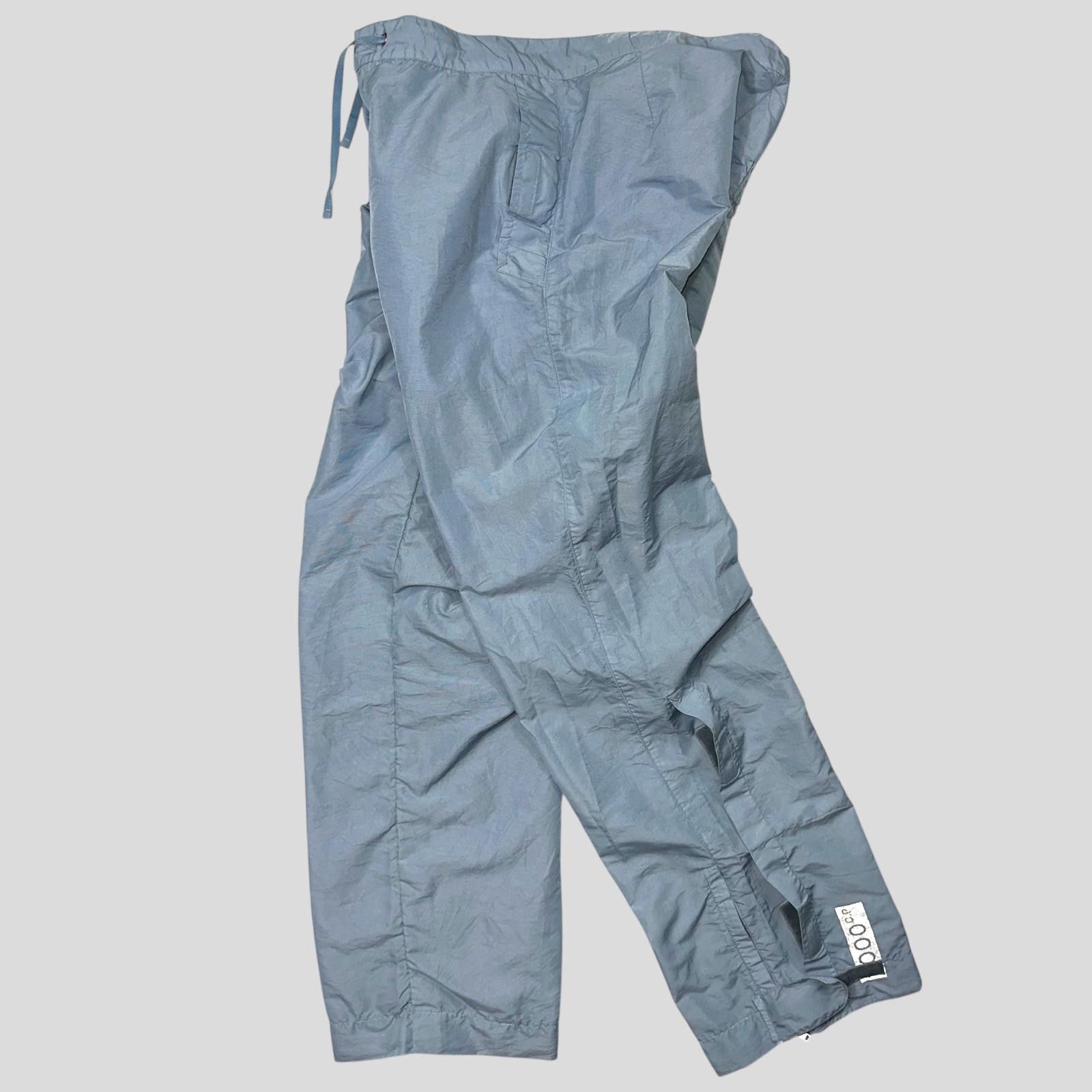 C.P. Company CP Company 2000 Baby Blue Millenium Nylon Stash Trousers 34 Size US 34 / EU 50 - 1 Thumbnail