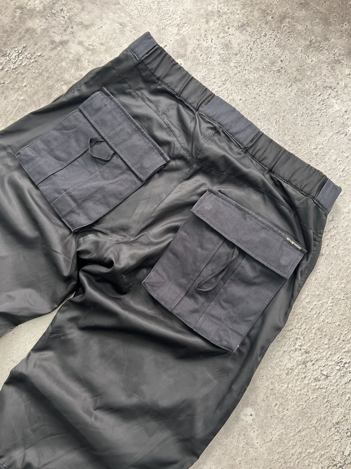 Energie × Junya Watanabe Y2K ENERGIE GOLD BAGGY NYLON JUNYAWATANABE STYLE PANTS Size US 33 - 14 Thumbnail