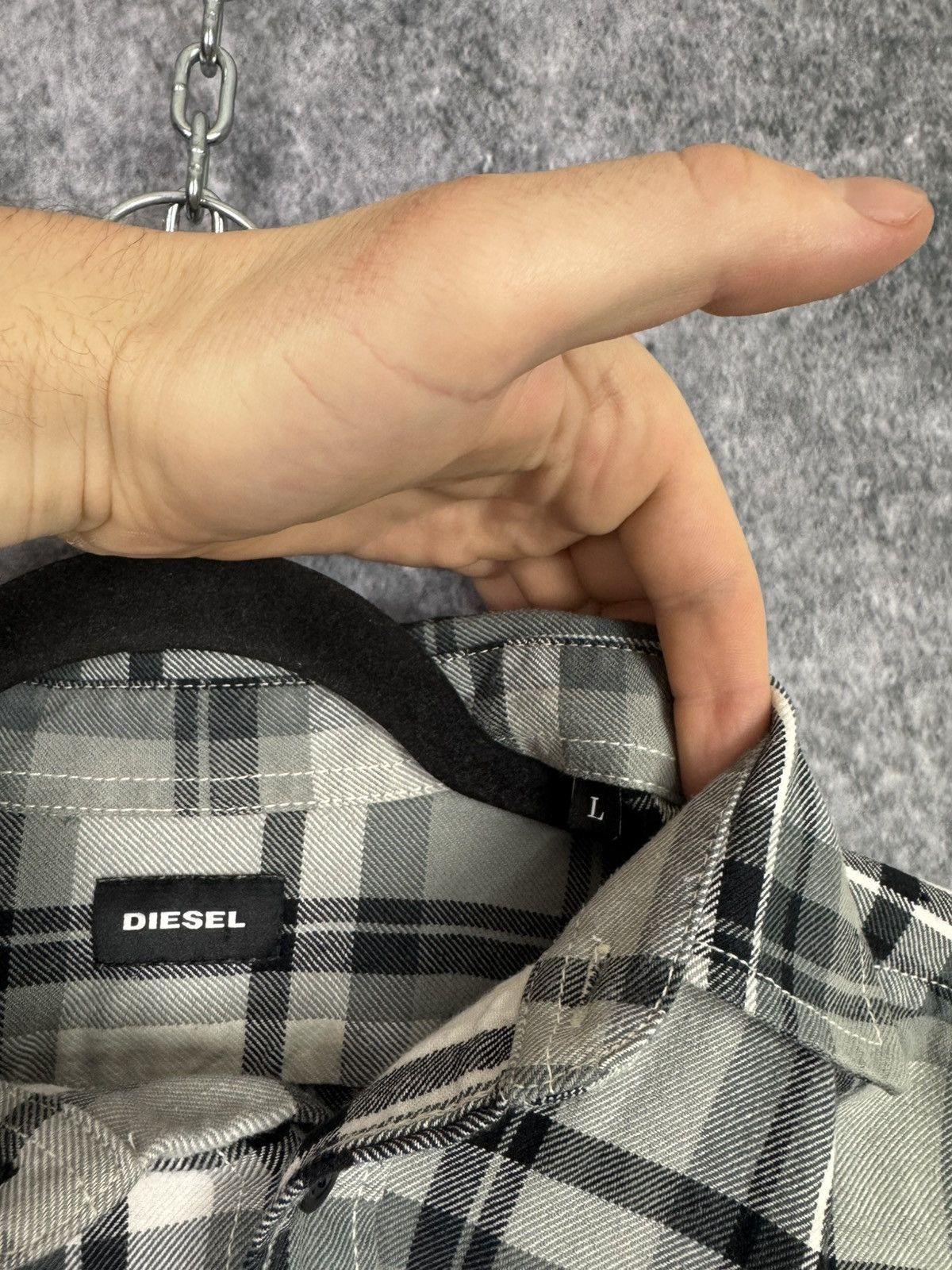Diesel Shirt diesel men’s size L rare casual y2k sk8 denim Size US L / EU 52-54 / 3 - 13 Thumbnail