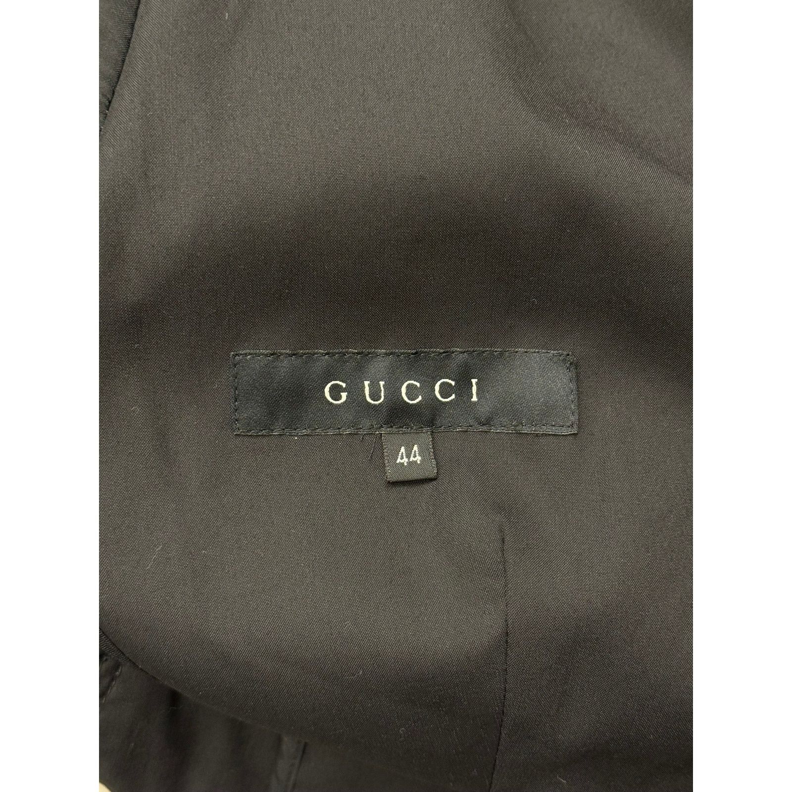 Gucci A/W2003 Gucci by Tom Ford structured wide collar jacket Size M / US 6-8 / IT 42-44 - 9 Thumbnail