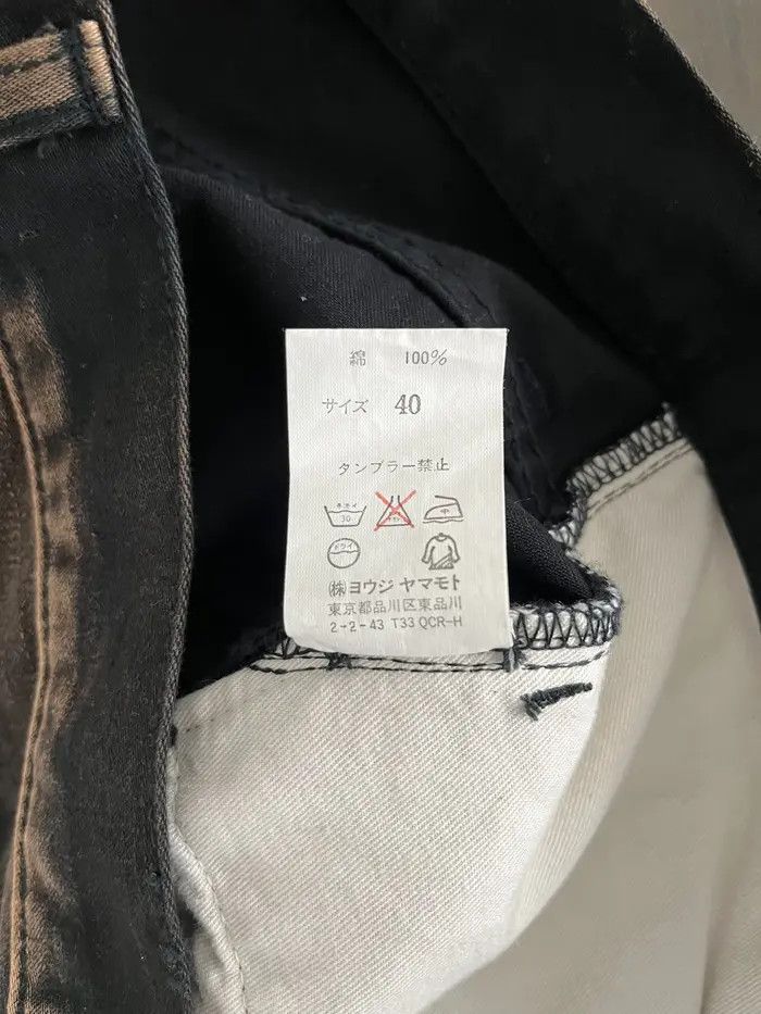 Yohji Yamamoto YOHJI YAMAMOTO DENIM PANTS Size US 40 / EU 56 - 5 Thumbnail