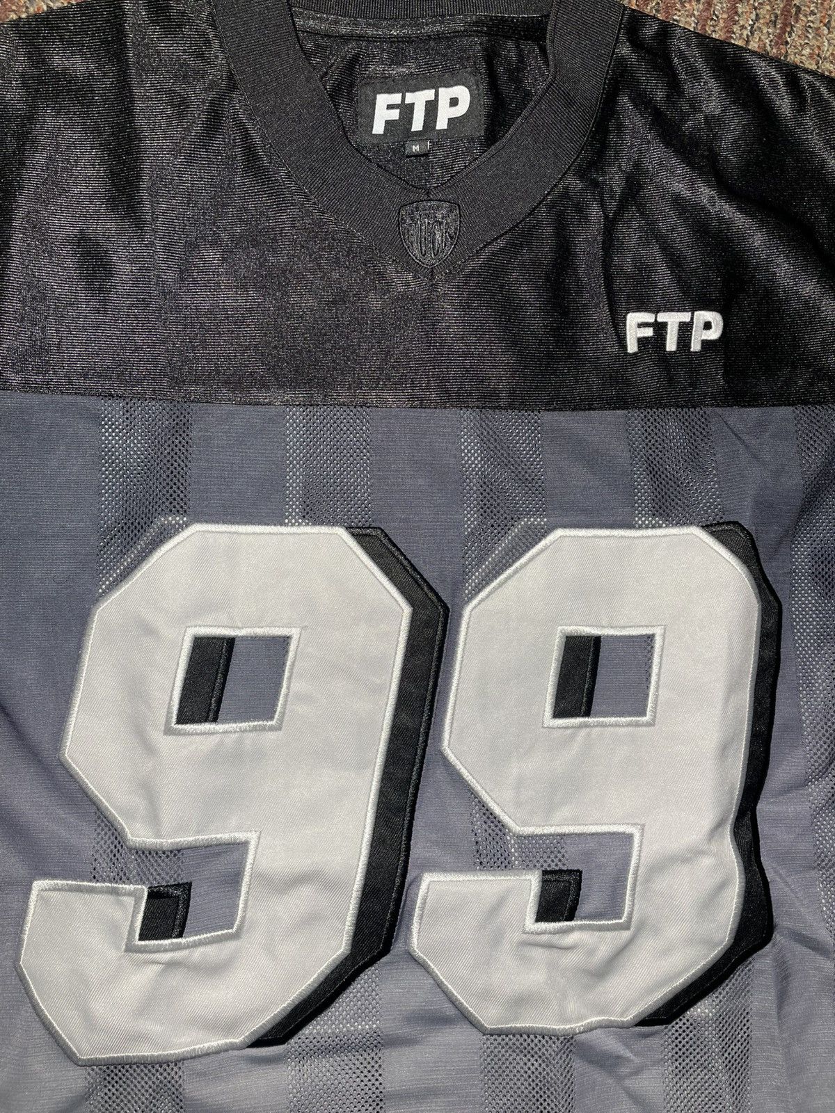 Fuck The Population FTP F.U. Football Jersey (Medium) Size US M / EU 48-50 / 2 - 2 Thumbnail