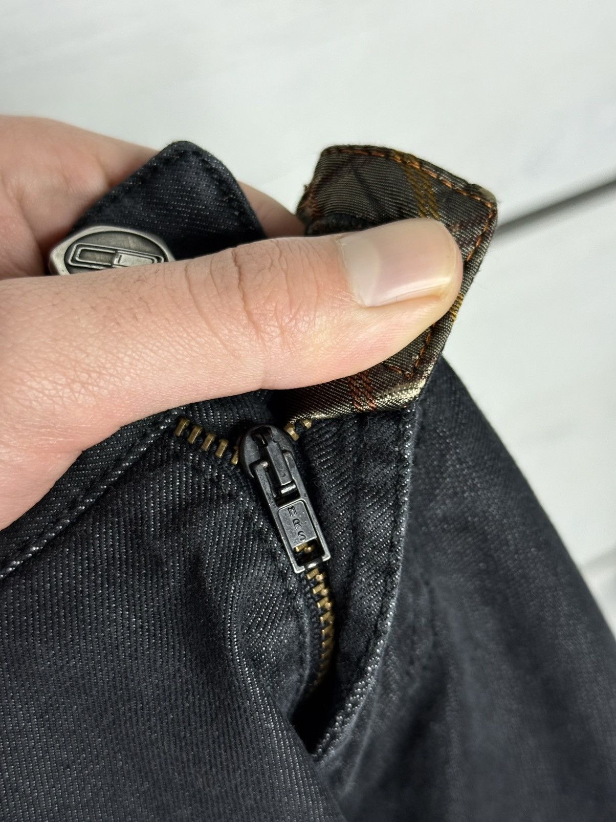 Corneliani Corneliani ID Luxury Black Denim Trousers Cotton/Abaca Italy Size US 32 / EU 48 - 10 Thumbnail