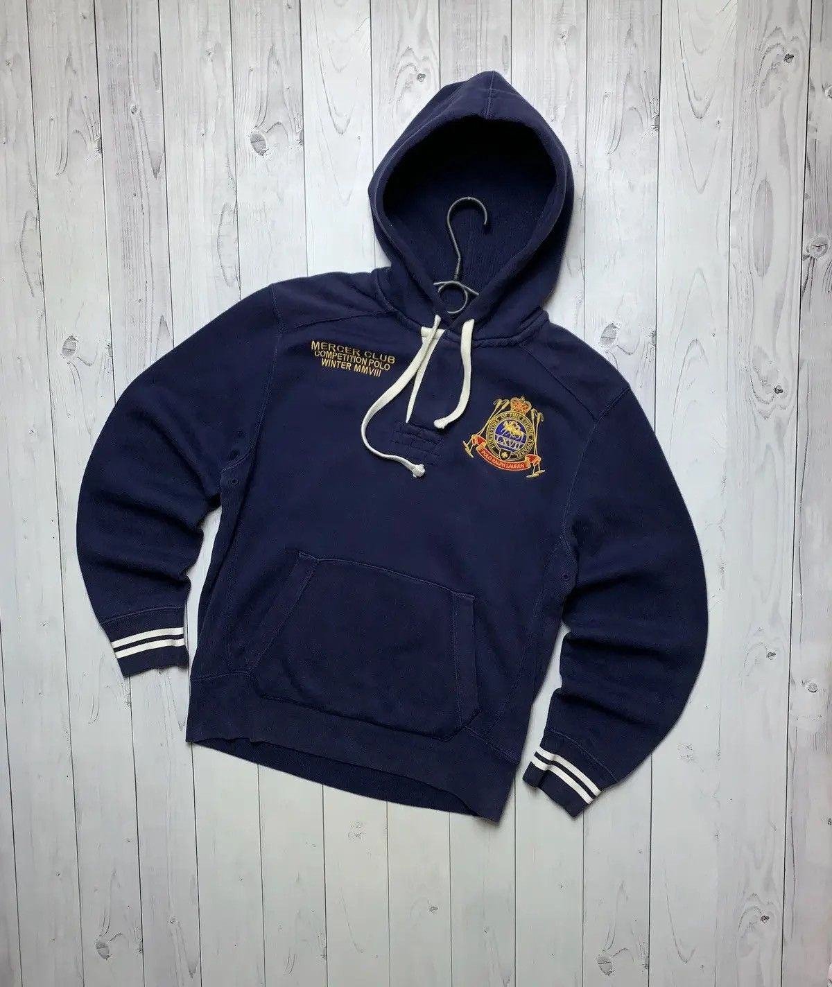 Polo Ralph Lauren Vintage Mercer polo Ralph Lauren big logo hoodie rugby 3 Size US S / EU 44-46 / 1 - 2 Thumbnail