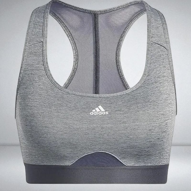 Adidas ADIDAS Powerreact Medium Support Sports Bra Size: S A-C NWT Size ONE SIZE - 1 Thumbnail