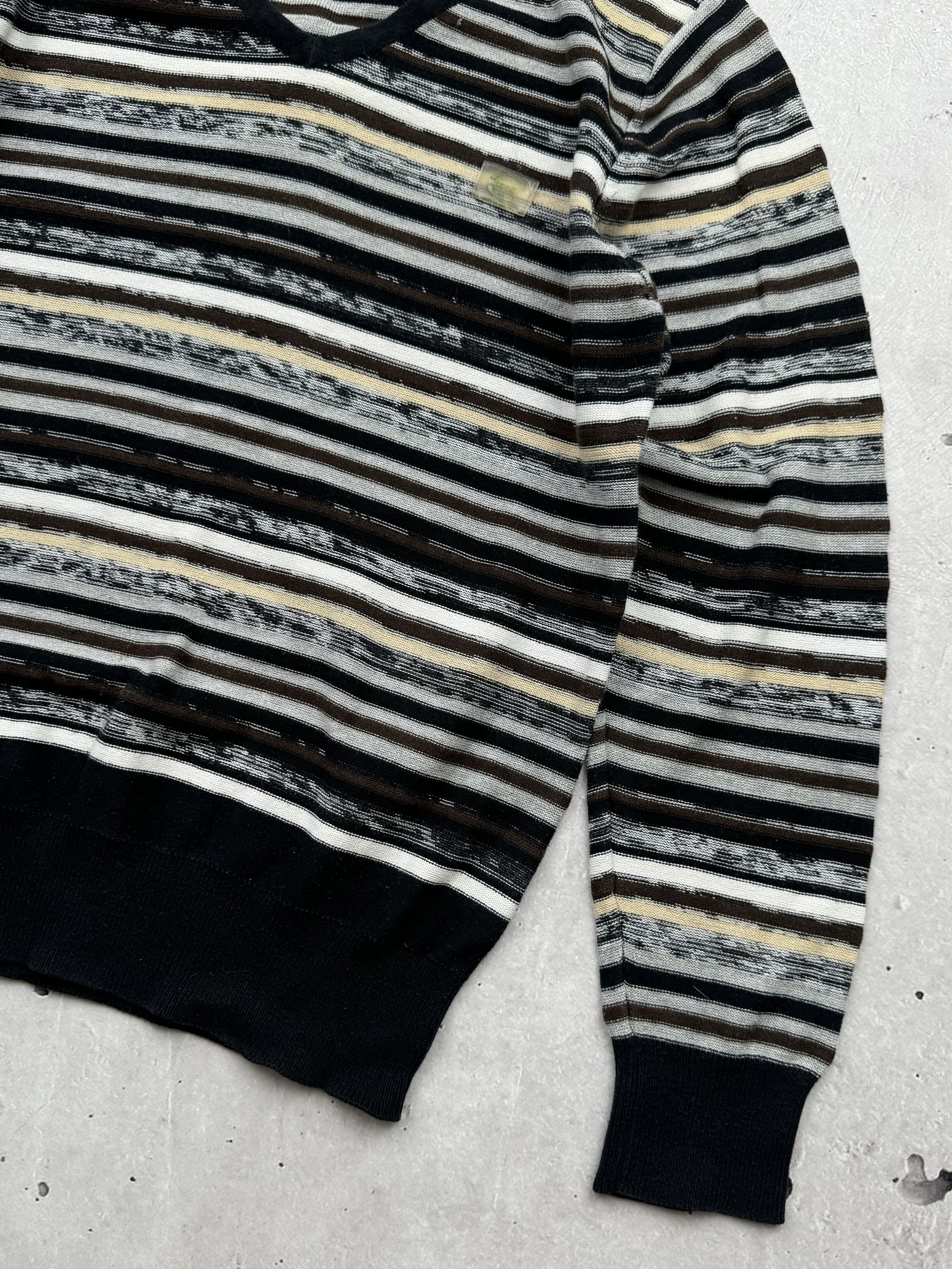 Just Cavalli Just Cavalli Vintage Striped Sweater Size M / US 6-8 / IT 42-44 - 3 Thumbnail