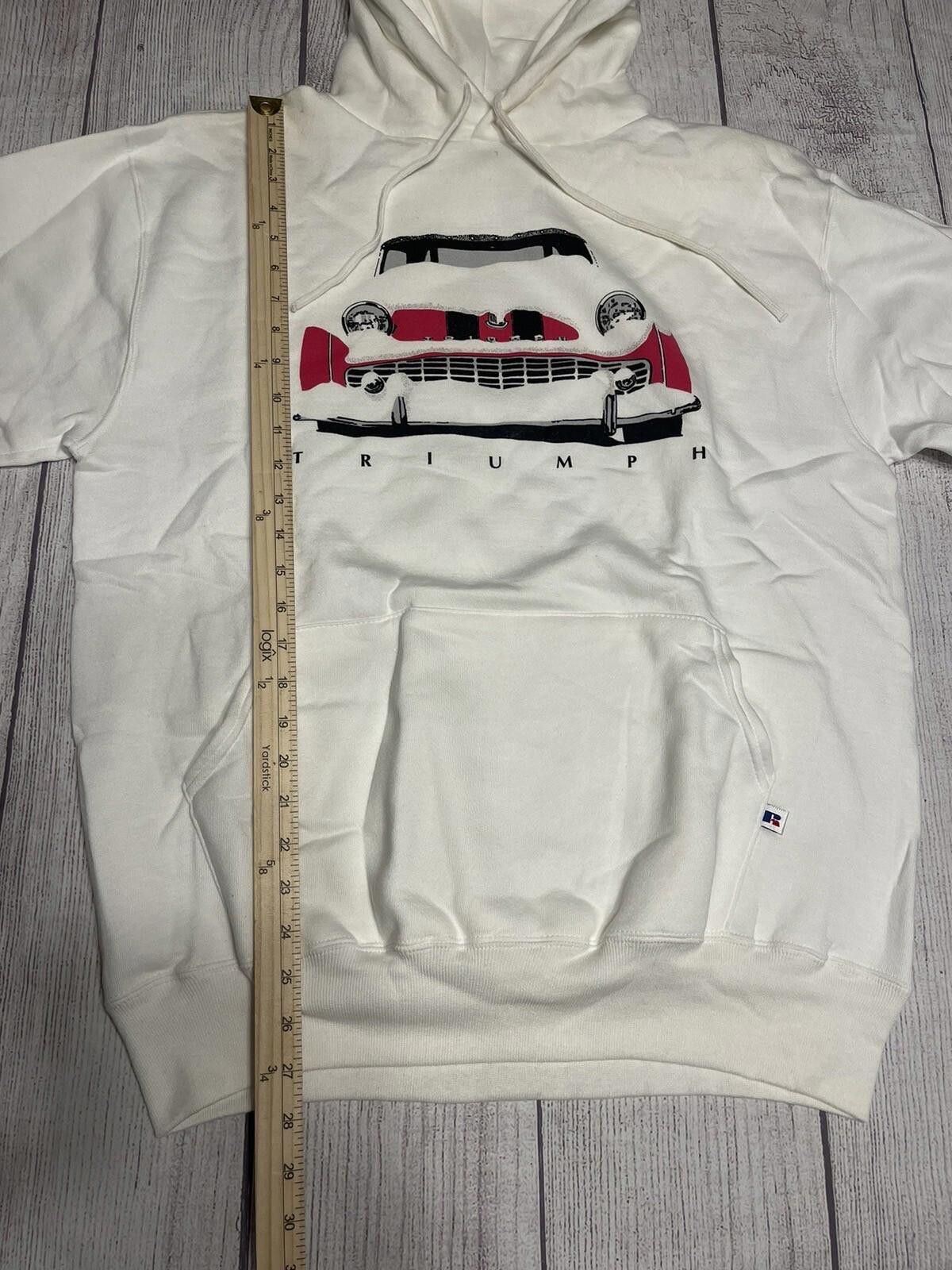 Russell Athletic VTG Russell Athletic Mens “Triumph” XL Cars Hoodie USA Size US XL / EU 56 / 4 - 6 Thumbnail