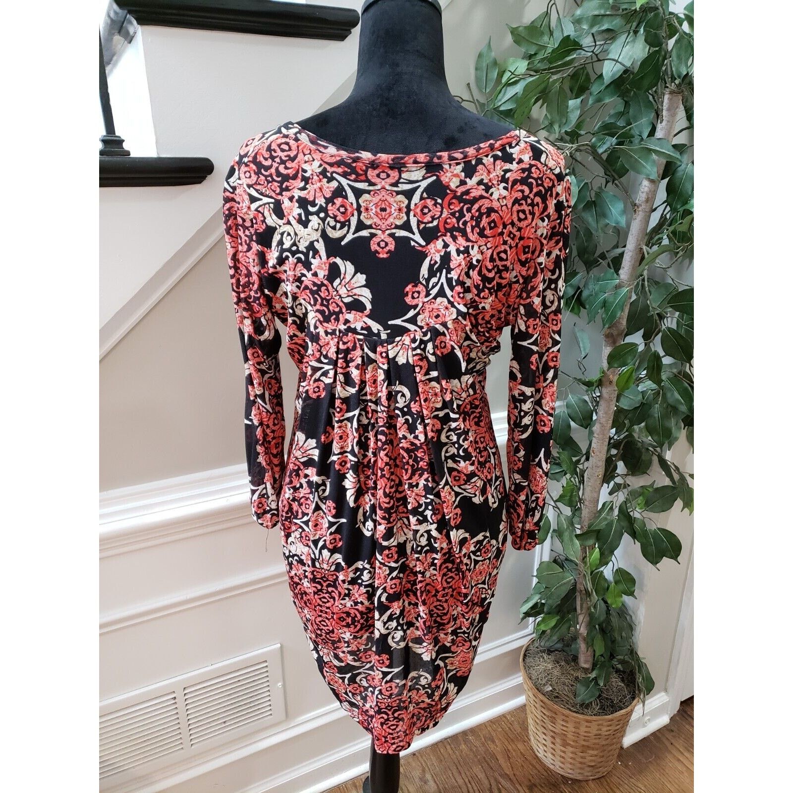 Other Womens Polyester Long Sleeve Knee Length Dress Size Medium Size M / US 6-8 / IT 42-44 - 8 Thumbnail