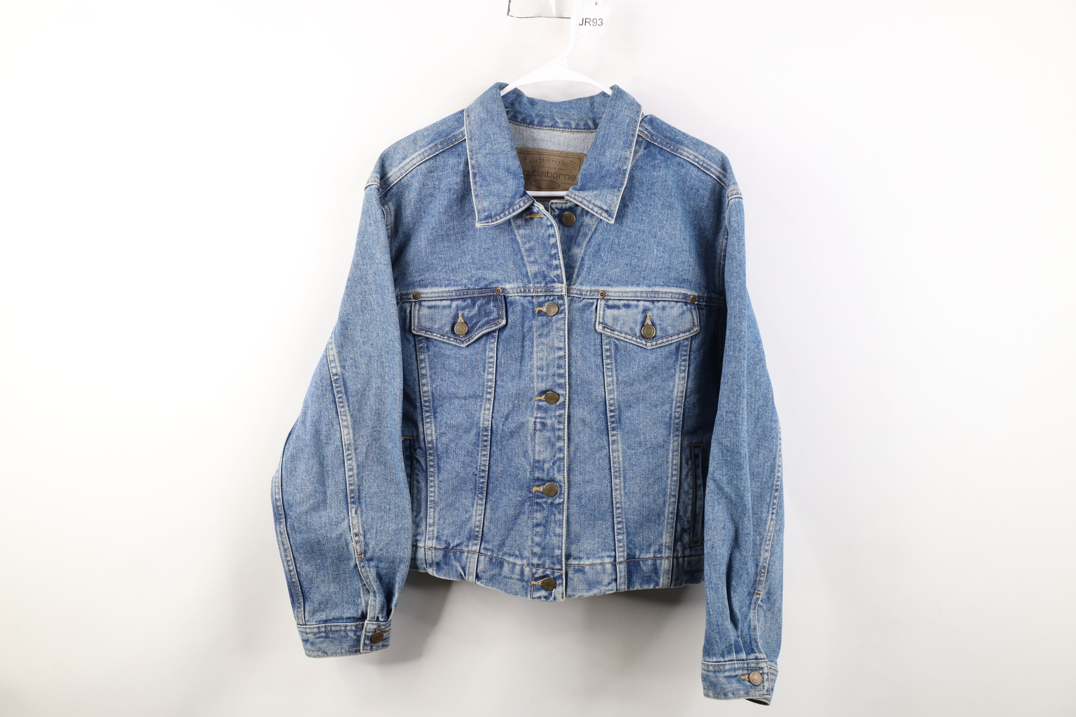 Vintage Vintage 90s Streetwear Babydoll Denim Jean Trucker Jacket Size L / US 10 / IT 46 - 1 Thumbnail