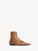 Saint Laurent Paris o1la1rc1a0226 800641 Milton Boots in Smooth Leather in Camel Size US 10.5 / EU 43-44 - 4 Thumbnail
