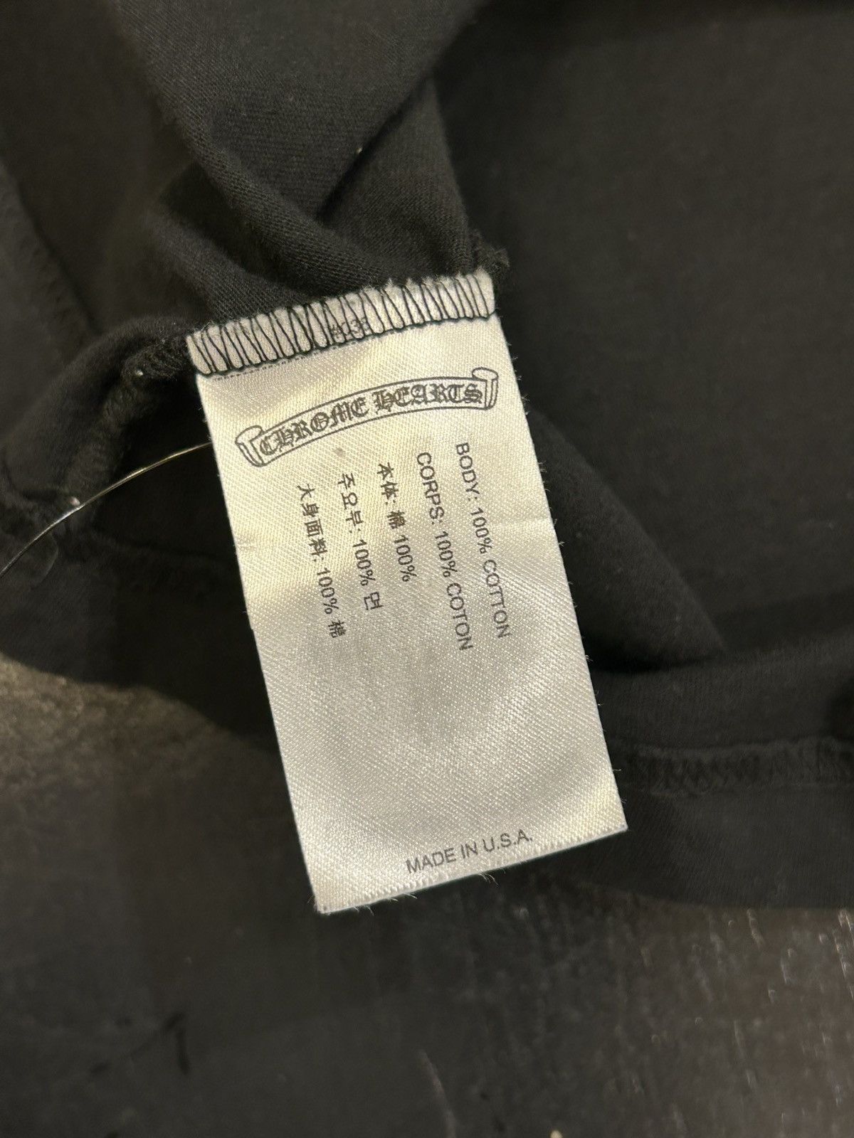 Chrome Hearts Chrome Hearts Scroll Longsleeve - Black Size US XL / EU 56 / 4 - 4 Thumbnail