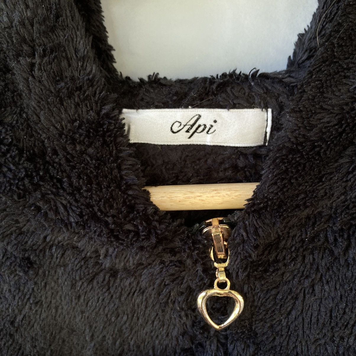 Vintage Vintage Api Black Fleece Sweater Size M / US 6-8 / IT 42-44 - 4 Thumbnail