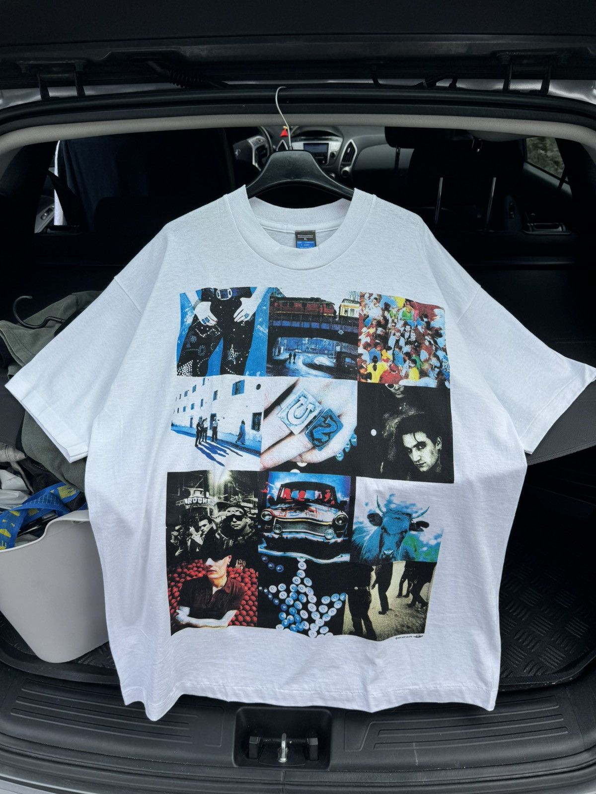 Band Tees 1991 U2 Vintage Band Tee Single Stitch 90s Rock Tour Irish Size US XL / EU 56 / 4 - 9 Thumbnail