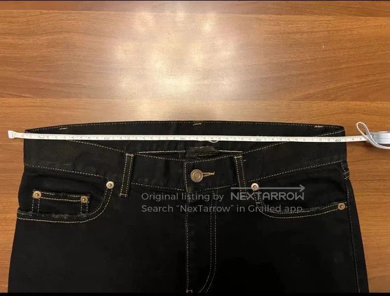 Saint Laurent Paris Saint Laurent 16SS Distressed Black Jeans. Size US 30 / EU 46 - 6 Thumbnail