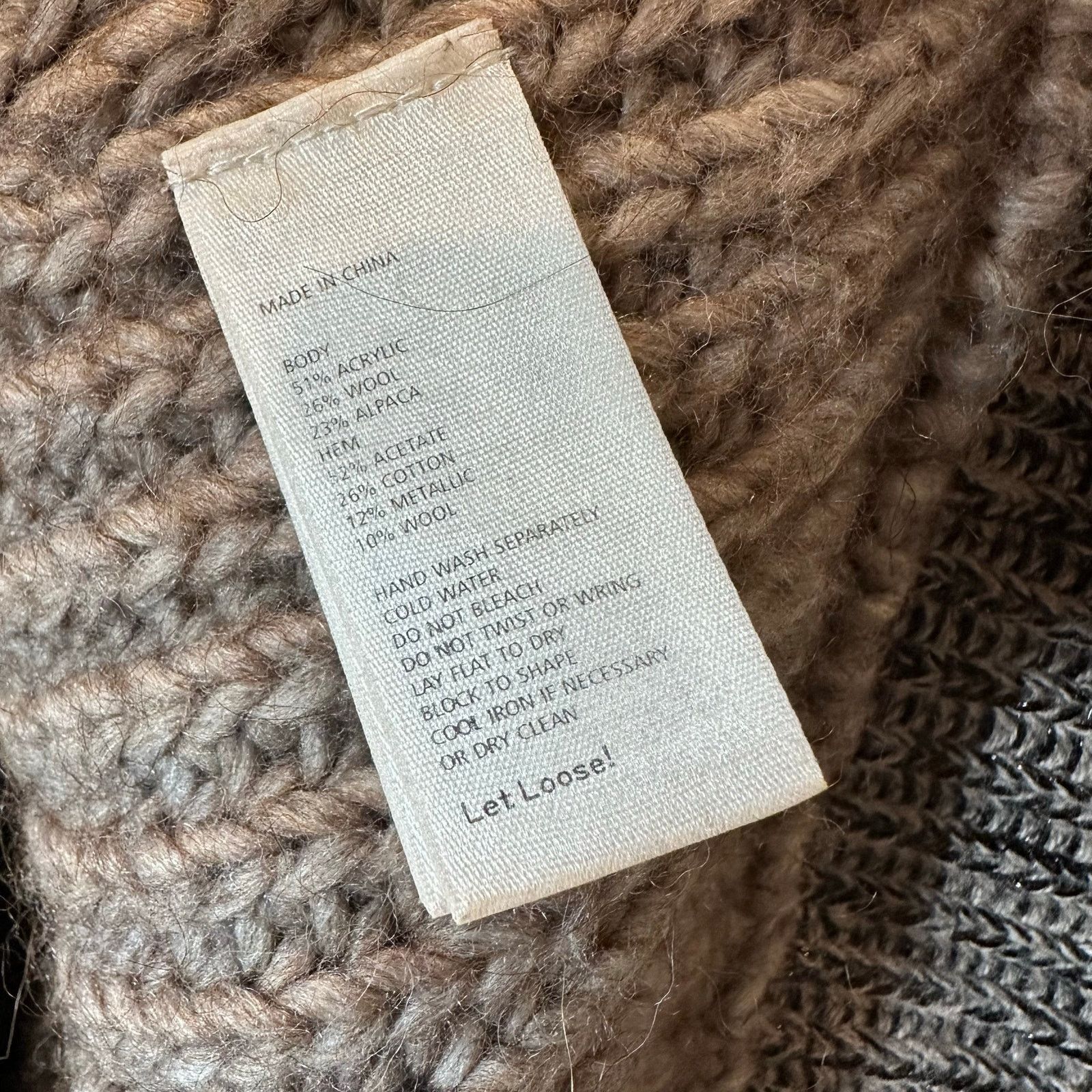 Kate Spade Kate Spade XL Knit Sweater Tank Turtleneck Tunic Wool Alpaca Size XL / US 12-14 / IT 48-50 - 8 Thumbnail