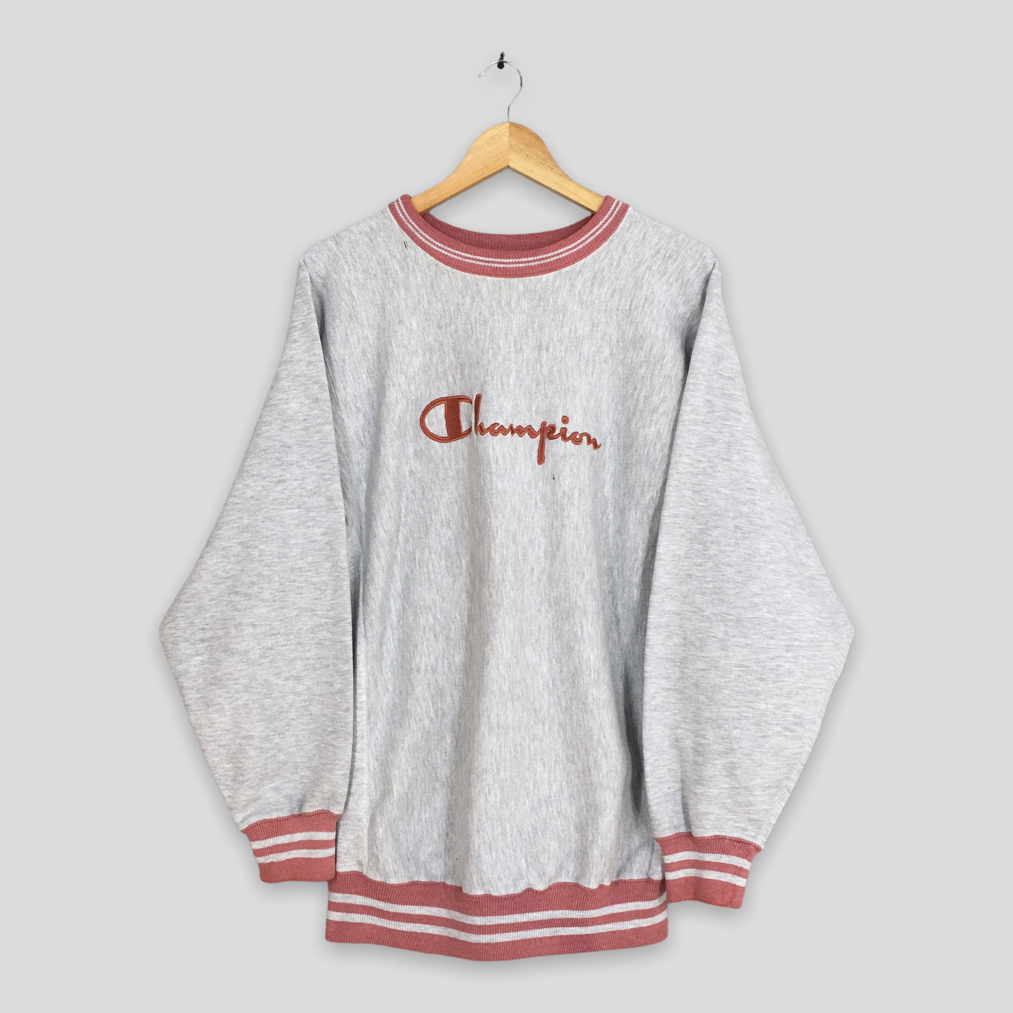 Champion × Vintage Vintage Champion Reverse Weave Gray Size US L / EU 52-54 / 3 - 1 Thumbnail