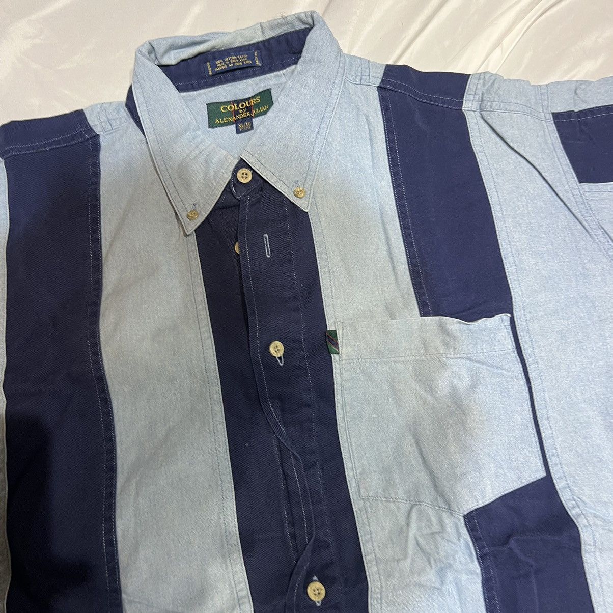 Alexander Julian Vintage 90s Colours by Alexander Julian Button up shirt Size US XL / EU 56 / 4 - 4 Thumbnail