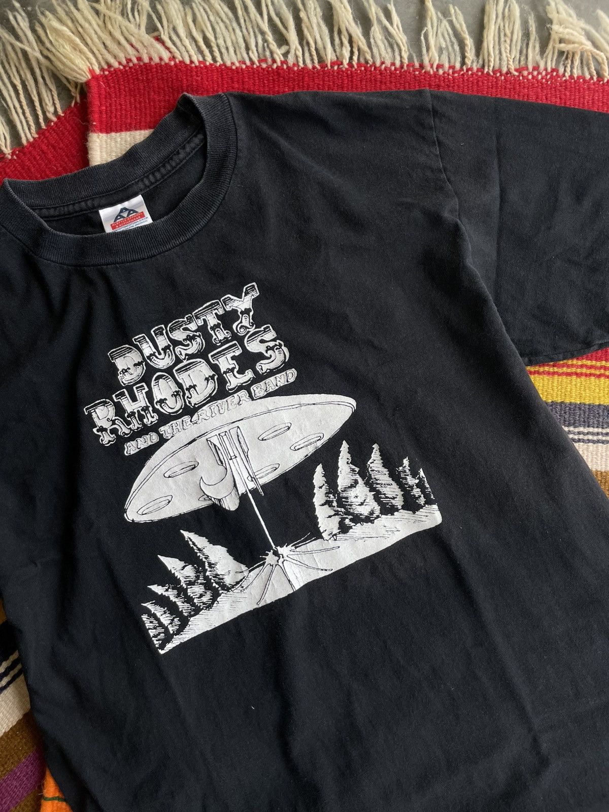 Band Tees × Vintage VTG Dusty Rhodes and The River Band Size US M / EU 48-50 / 2 - 4 Thumbnail
