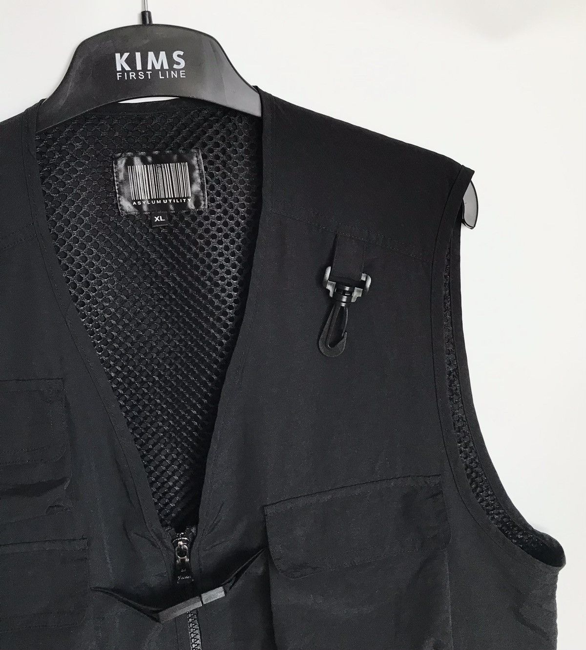 If Six Was Nine Asylum Utility Lightweight Multipocket Hiking Vest Size US XL / EU 56 / 4 - 4 Thumbnail