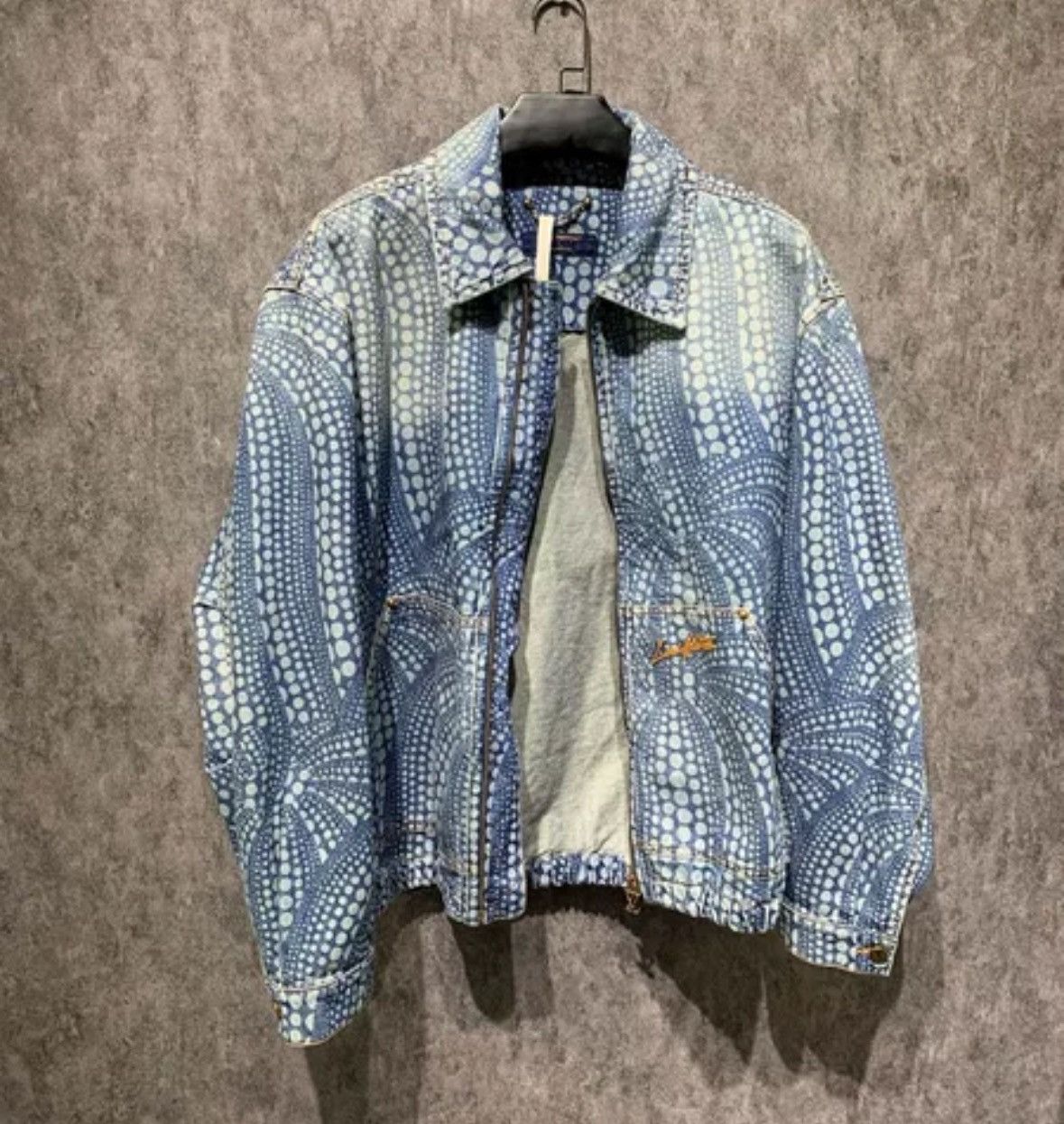 Louis Vuitton LOUIS VUITTON Yayoi Kusama co branded denim print jacket Size US L / EU 52-54 / 3 - 4 Thumbnail