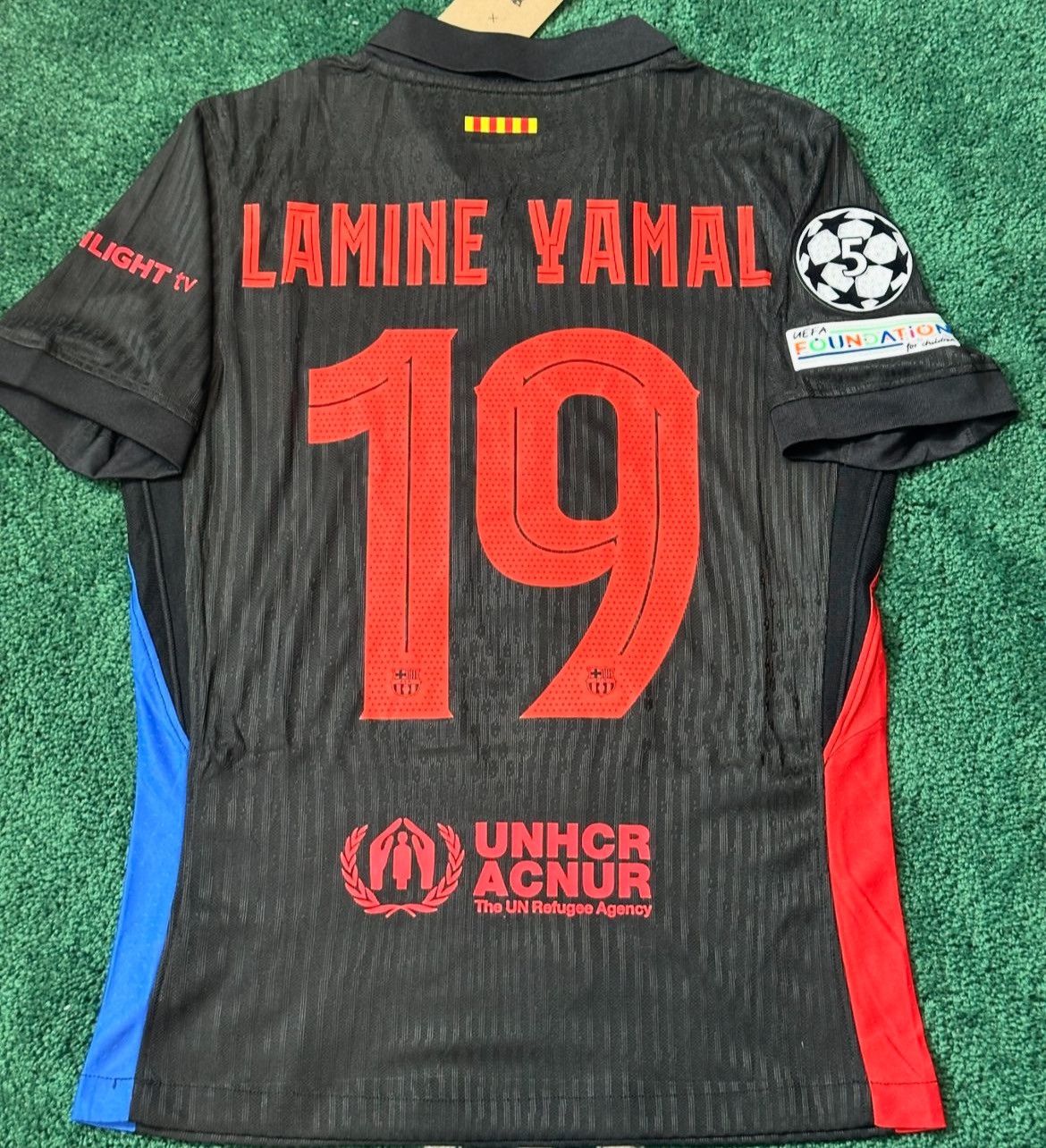 Other Barcelona 24/25 lamine yamal player version jersey Size US XXL / EU 58 / 5 - 4 Thumbnail