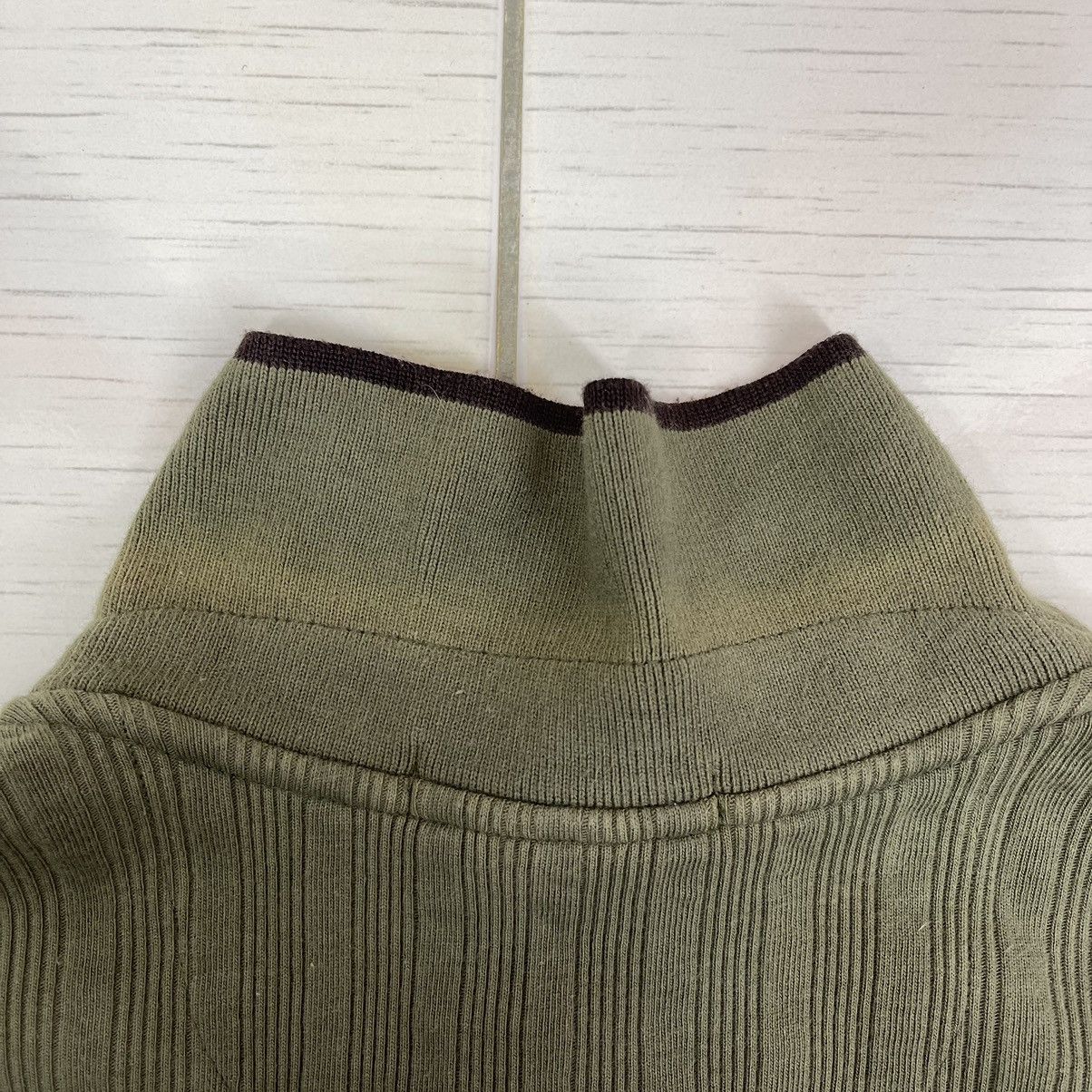 Nike Vintage NIKE GOLF Quilted Long Sleeve Polo Tees #1488/AY Size US L / EU 52-54 / 3 - 10 Thumbnail