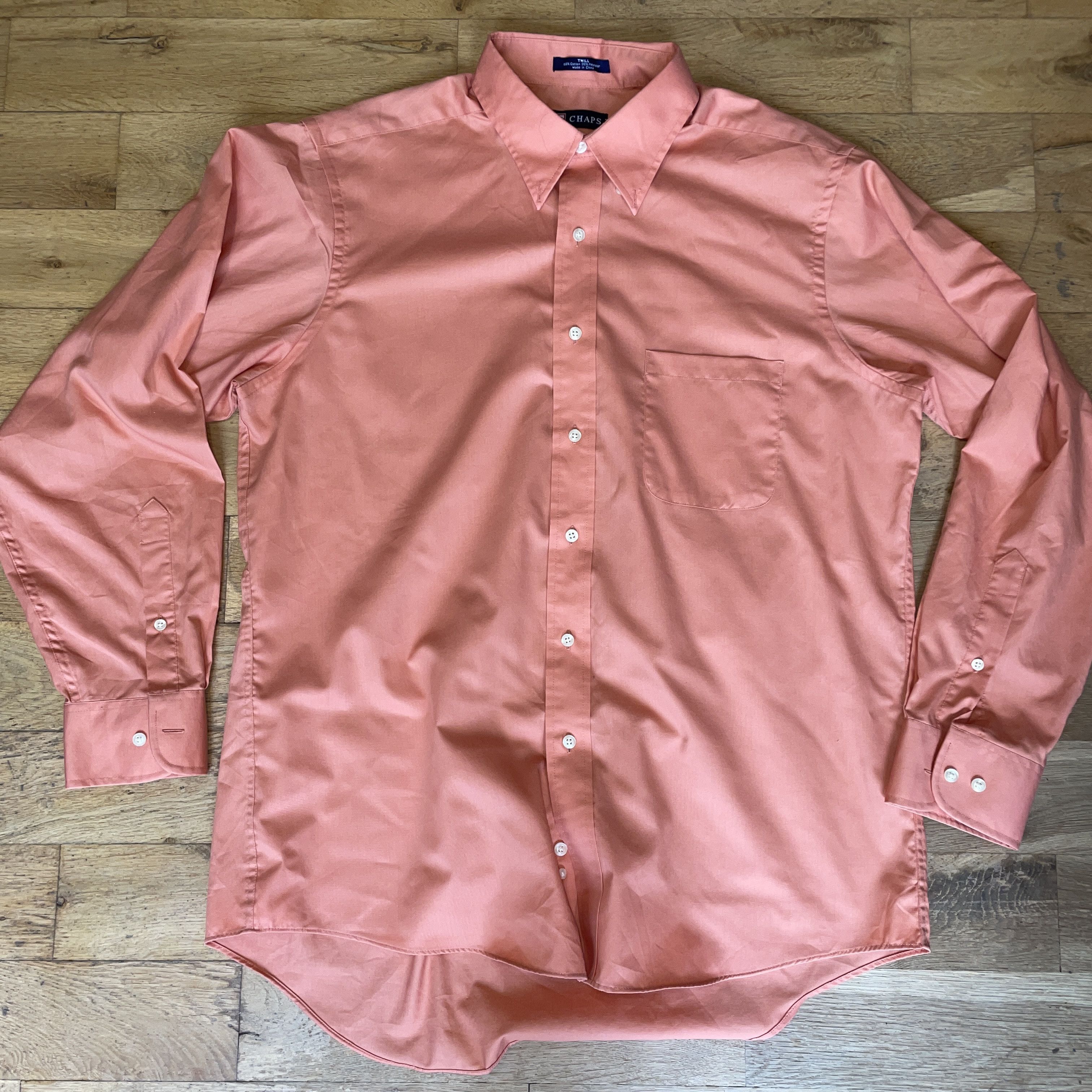 Chaps Chaps Twill Men's Fashion Shirt Elegant Cotton Size Xl Size US XL / EU 56 / 4 - 1 Thumbnail