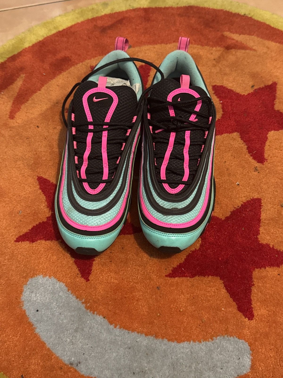 Nike Air Max 97 Hyper Turquoise Size US 11 / EU 44 - 5 Thumbnail