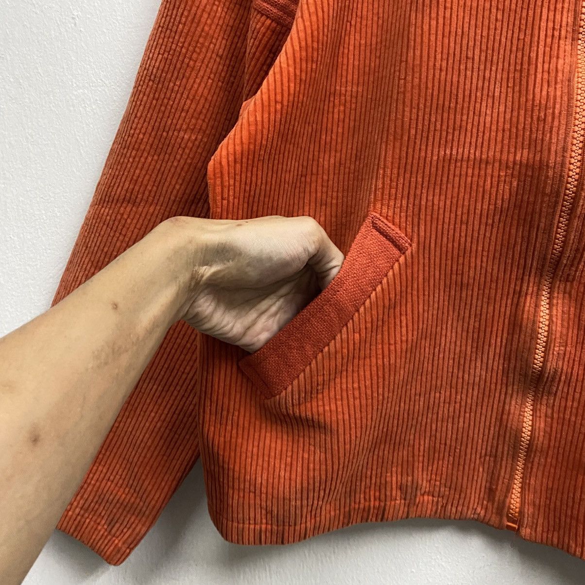 Courreges Vintage Courreges Hyperbole corduroy blouson jacket Size US XS / EU 42 / 0 - 6 Thumbnail
