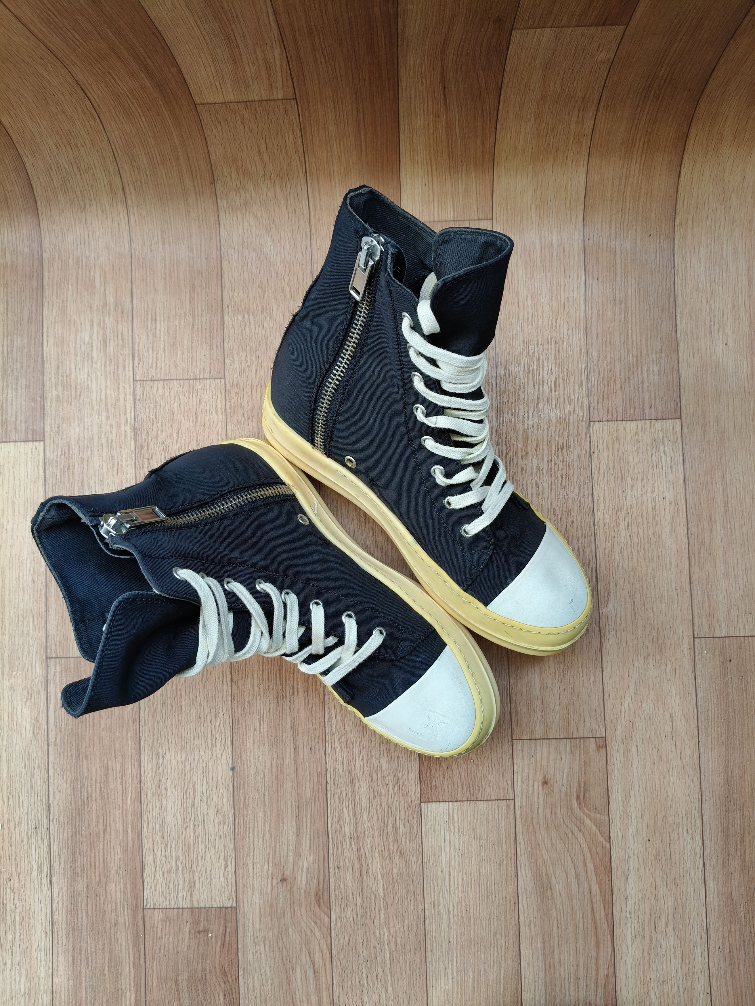 Rick Owens Drkshdw Rick Owens drkshdw hightop sneakers Size US 7.5 / EU 40-41 - 12 Thumbnail