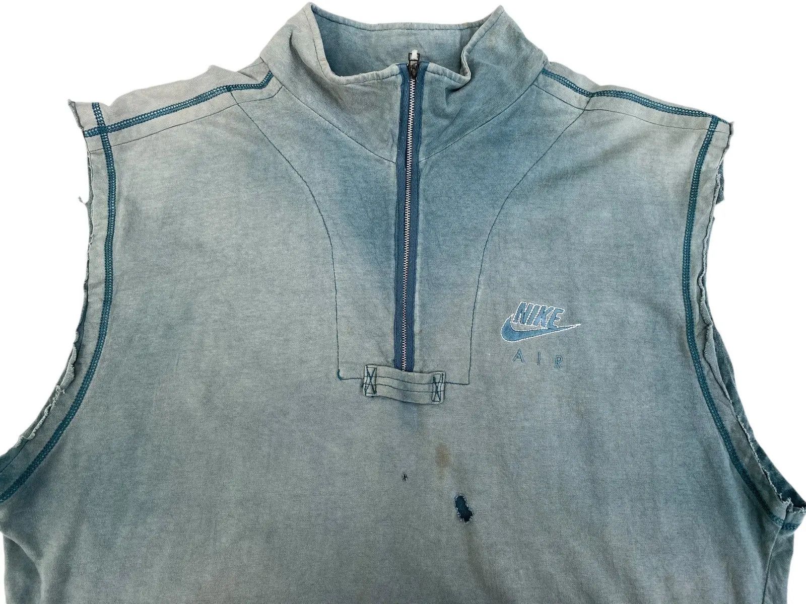 Vintage Vtg Nike Air Distressed Green Pistachio Size US XL / EU 56 / 4 - 3 Thumbnail