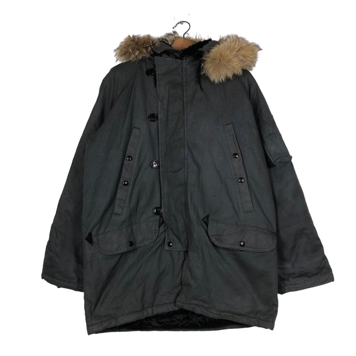 I. Spiewak And Sons 📌VINTAGE BOMBER JACKET 1N3BFJ I.SPIEWAK SON FUR HOODIE Size US M / EU 48-50 / 2 - 2 Thumbnail