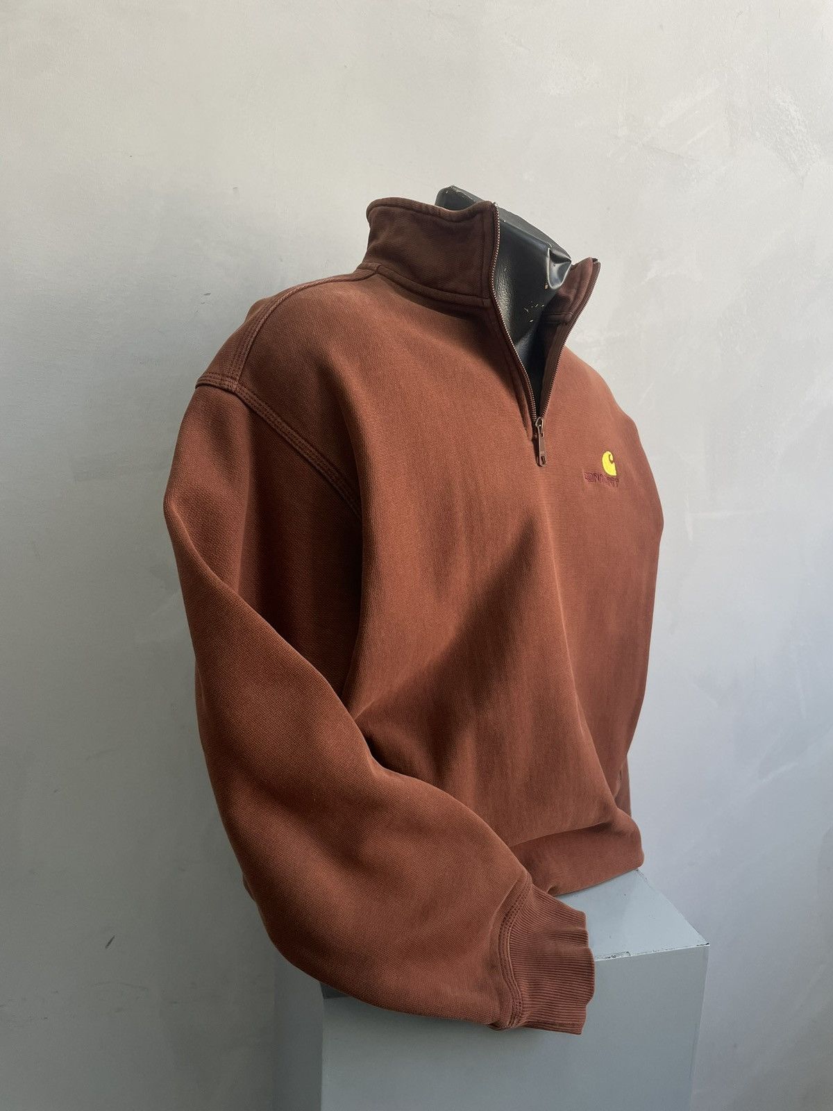 Carhartt Carhartt sun faded 1/3 zip hoodie sweatshirt y2k Size US M / EU 48-50 / 2 - 4 Thumbnail