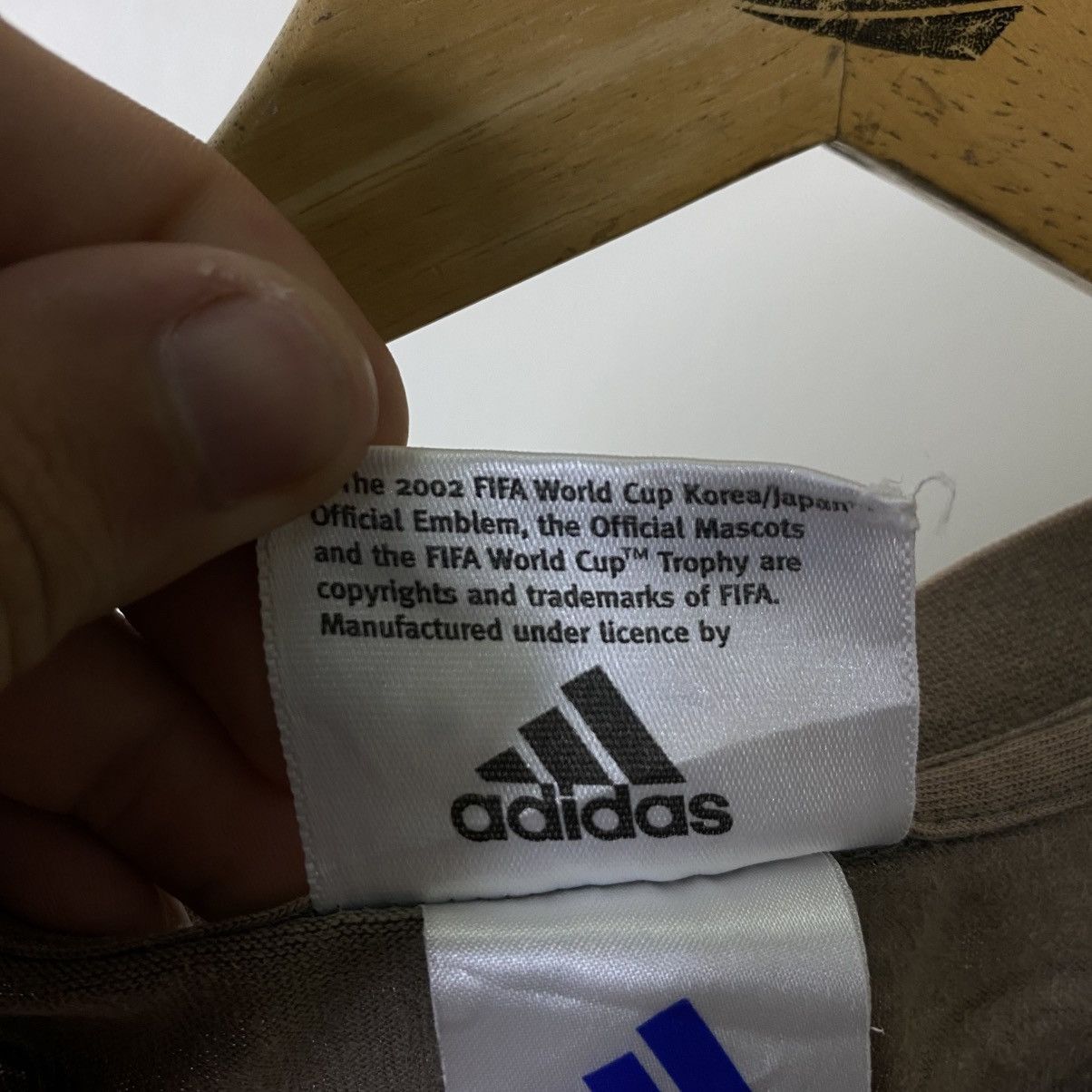 Adidas Vintage 2002 Adidas Fifa World Cup Countdown T Shirt Size US XL / EU 56 / 4 - 4 Thumbnail