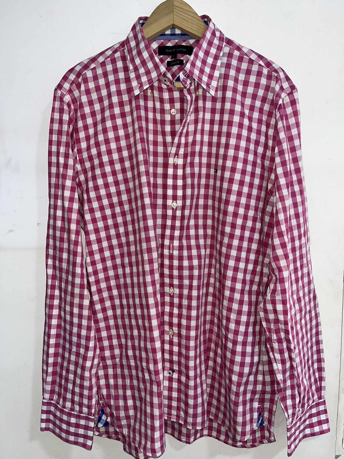Tommy Hilfiger TOMMY HILFIGER CHECKED SHIRT Size US L / EU 52-54 / 3 - 3 Thumbnail