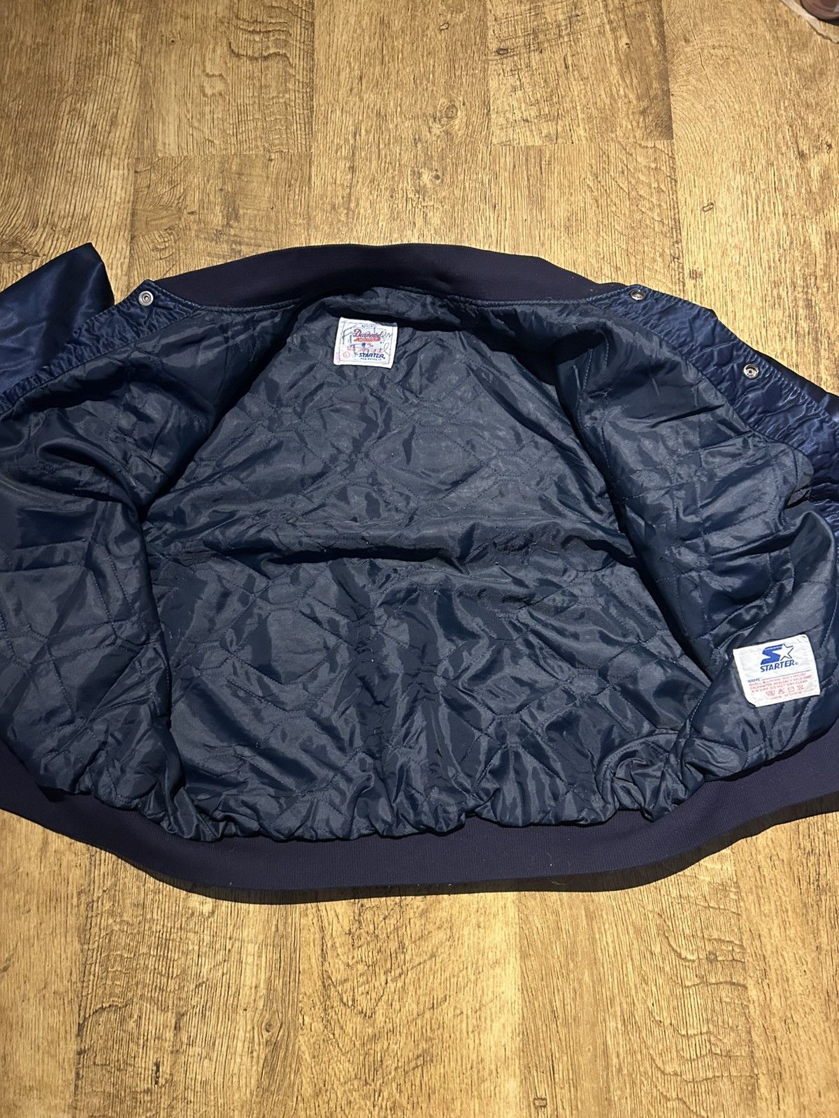 Starter Vintage Detroit Tigers Satin Bomber Jacket 90s MLB Diamond Size US L / EU 52-54 / 3 - 9 Thumbnail
