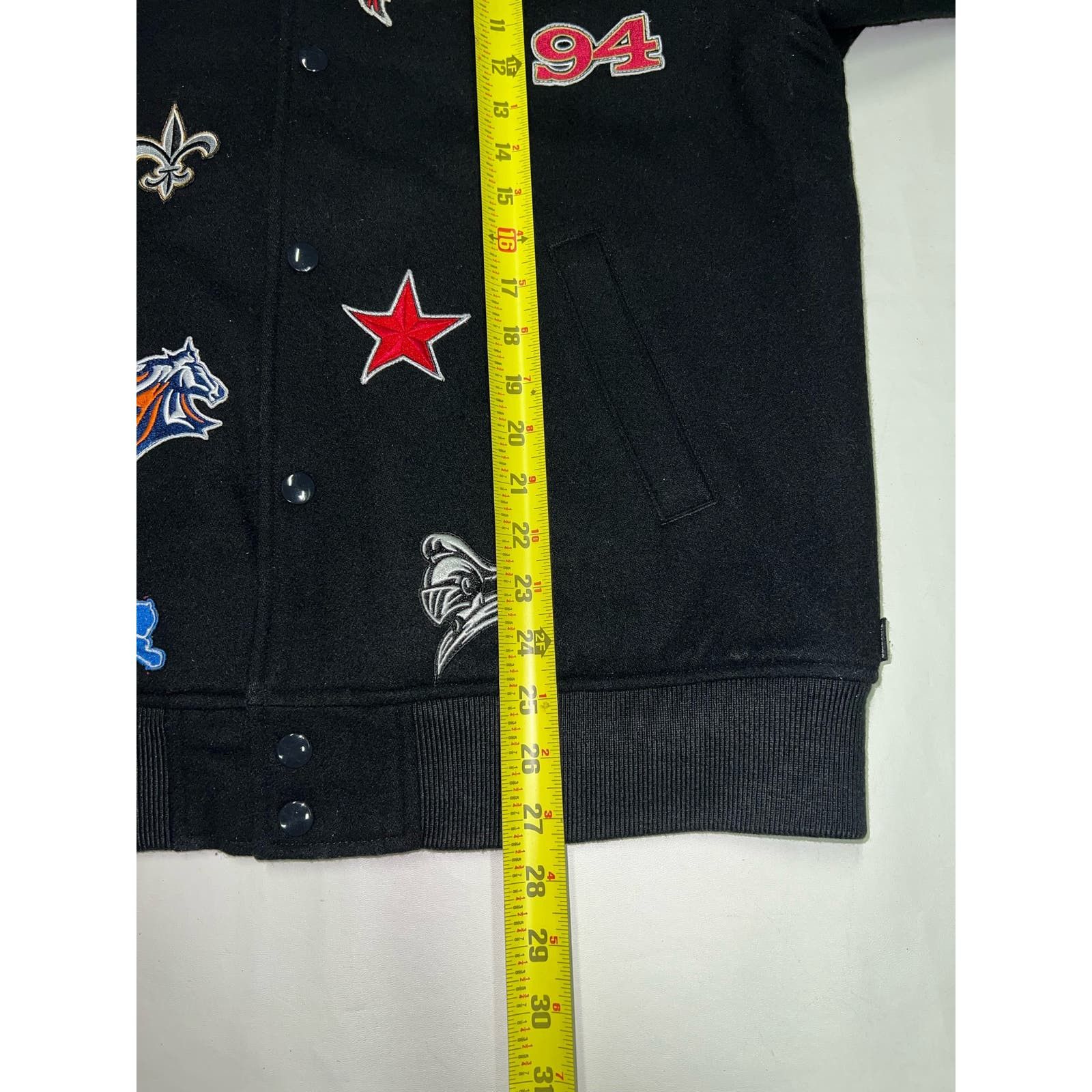 Supreme Supreme FW14 Franchise Patch Wool Varsity Jacket Size US M / EU 48-50 / 2 - 6 Thumbnail