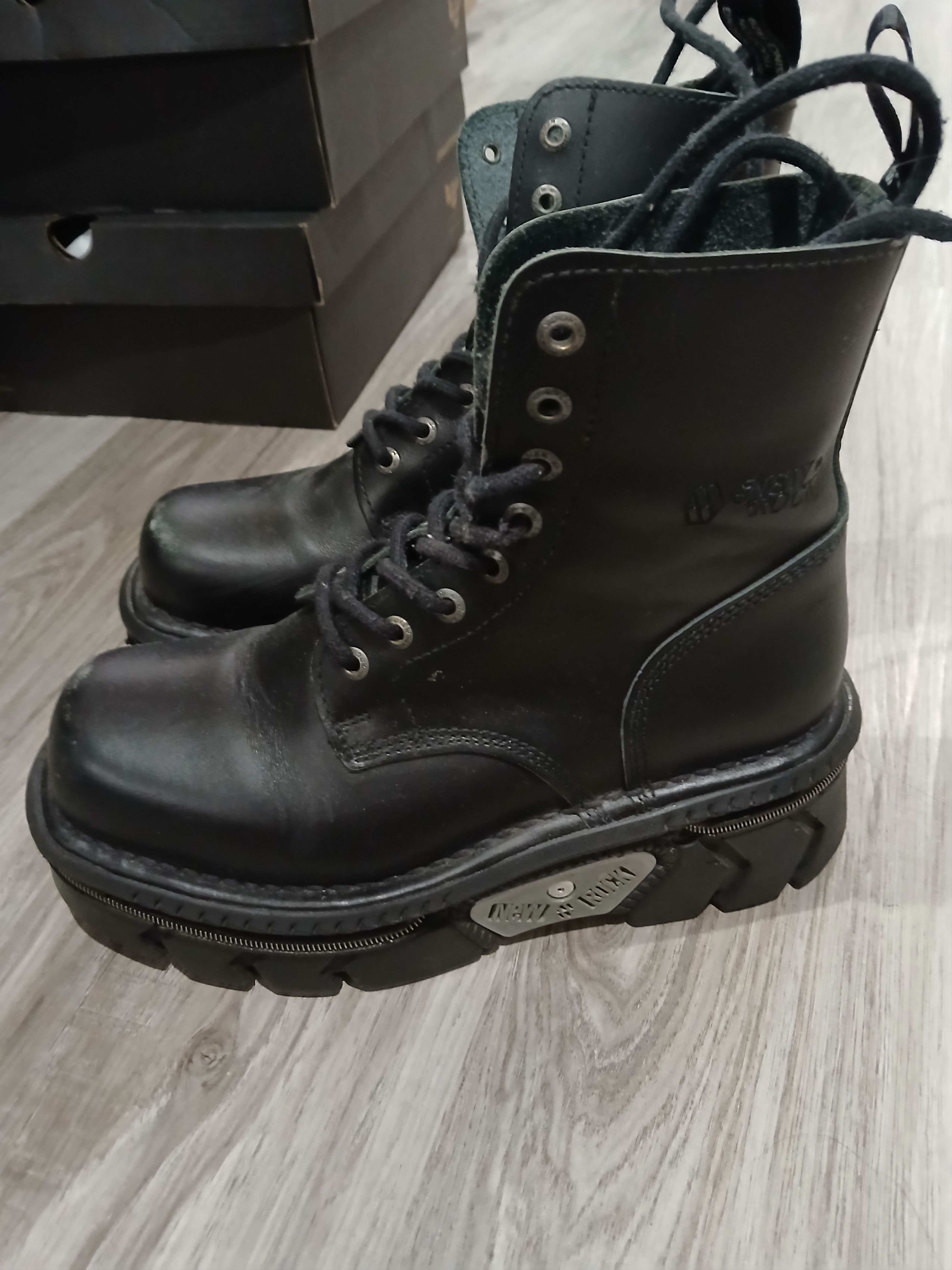 New Rock New Rock Jaded London Scythe Tower Boots | Grailed