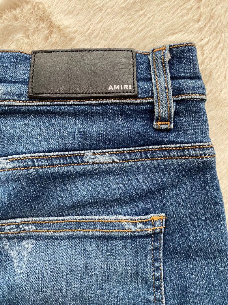Amiri Amiri Washed blue OG first year mx2 jeans 2501-Nextarrow Size US 32 / EU 48 - 3 Thumbnail