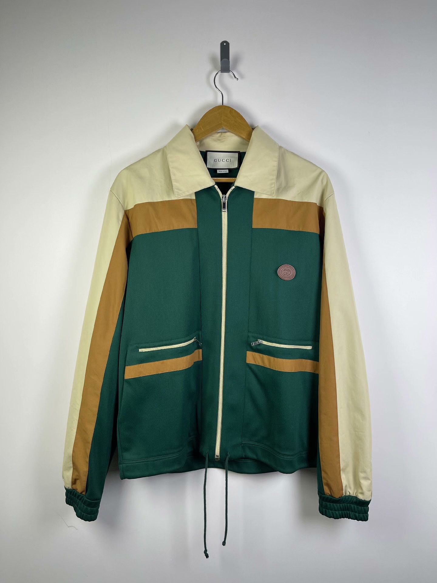 Gucci Gucci Retro Logo Zip Collar Jacket Size US L / EU 52-54 / 3 - 1 Thumbnail