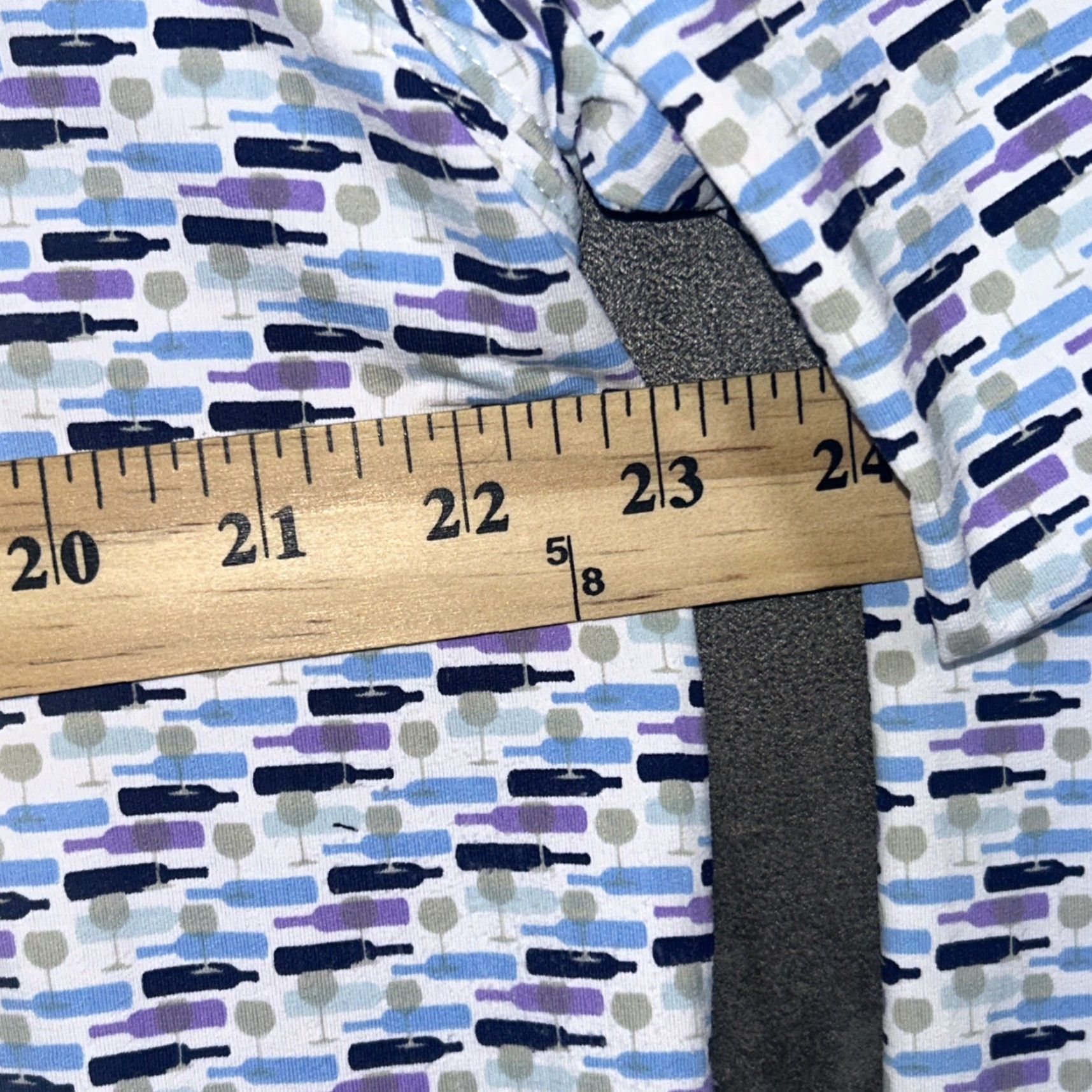 Vintage IBKUL Golf Polo Shirt Mens L White Long Sleeve UPF 50 Quick Dry Breathable Graphic Print Size US L / EU 52-54 / 3 - 6 Thumbnail