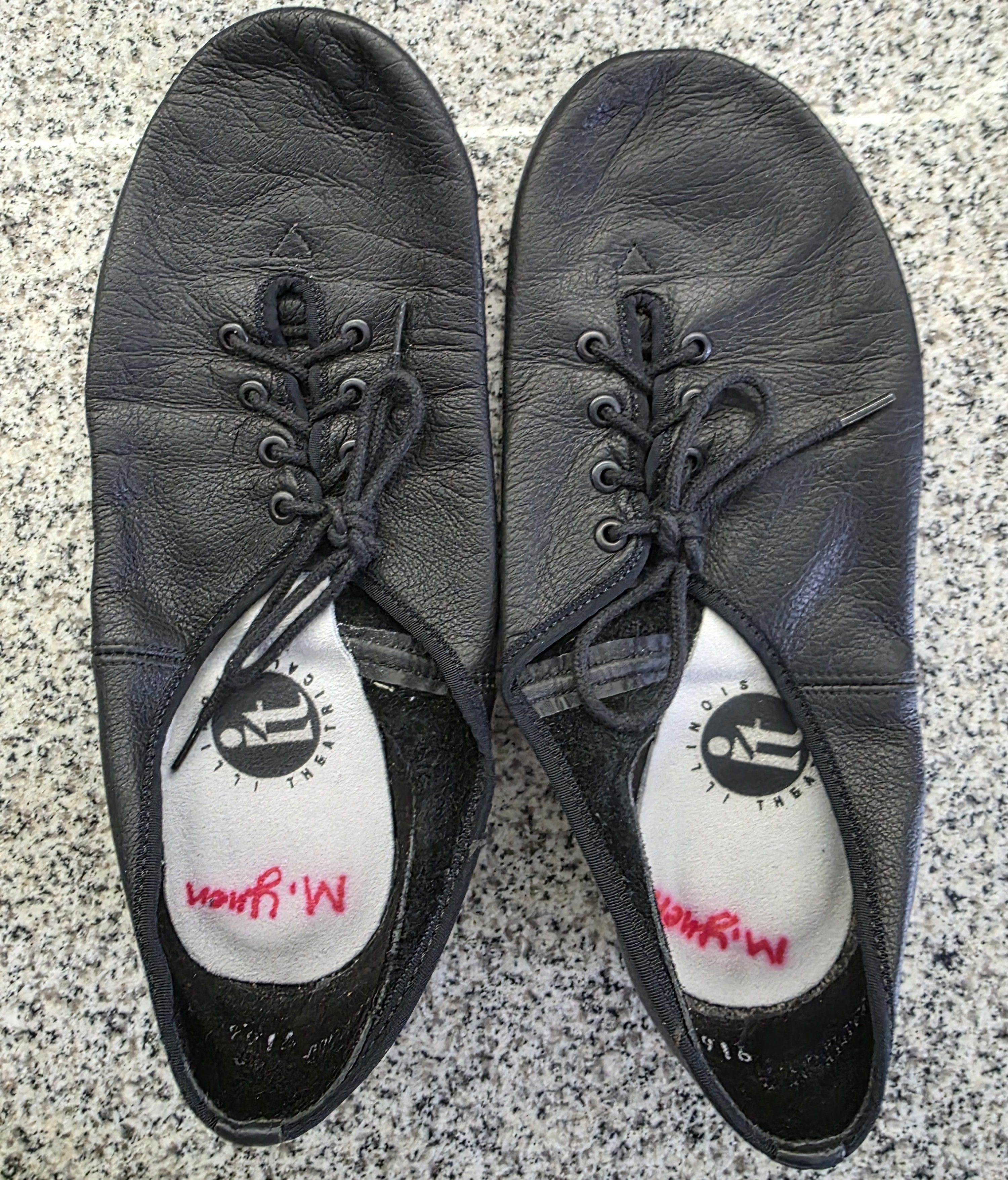 Other Illinois Theatrical Black Jazz Shoes Size 8 9166 Size US 8 / IT 38 - 1 Thumbnail