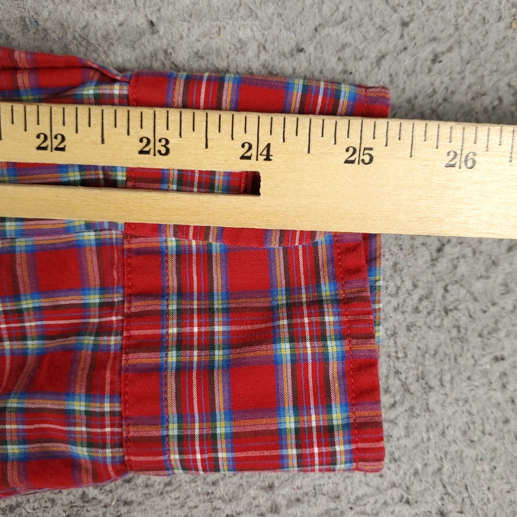 Vineyard Vines Vineyard Vines Shirt Adult Medium Red Plaid Button-Up Long Sleeve Cotton Mens Size US M / EU 48-50 / 2 - 6 Thumbnail