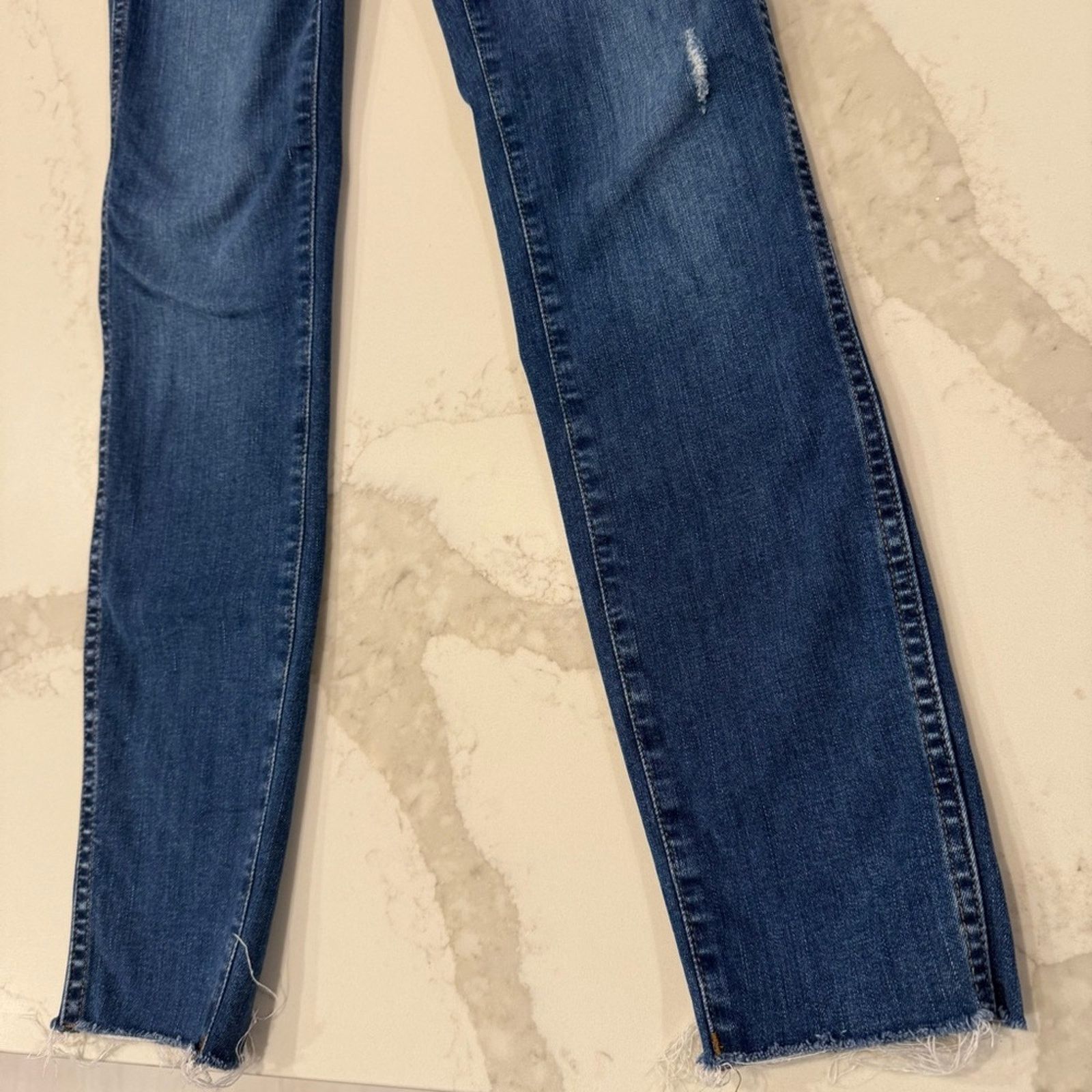 Madewell Madewell 10” HighRise Skinny Denim Jeans ButtonFly Womens 26 Size 26" / US 2 / IT 38 - 7 Thumbnail