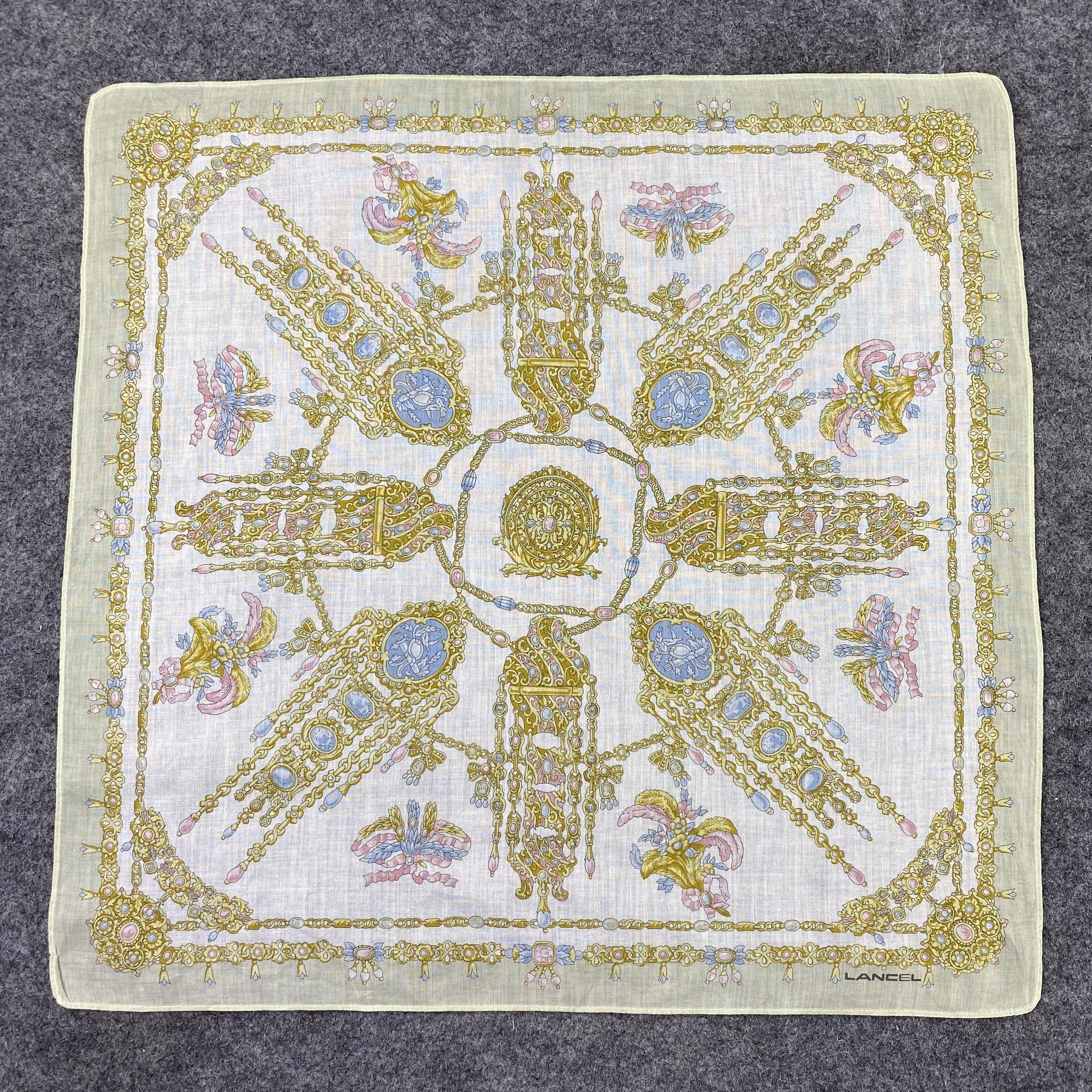 Lancel Lancel Handkerchief / Bandana / Neckerchief -B534 Size ONE SIZE - 3 Thumbnail