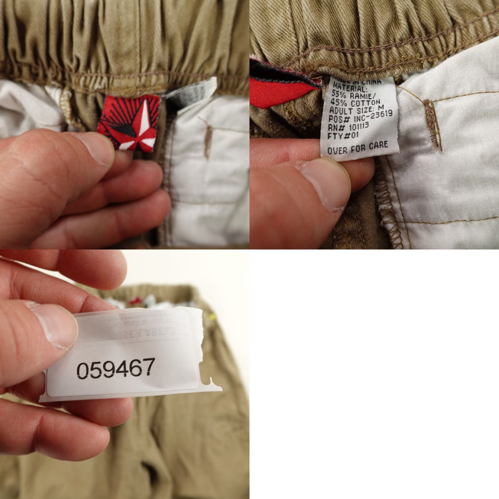 Marlboro VINTAGE Marlboro Shorts Mens Medium Brown Pleated Chino Belted Elastic Waist 90s Size US 29 - 8 Thumbnail