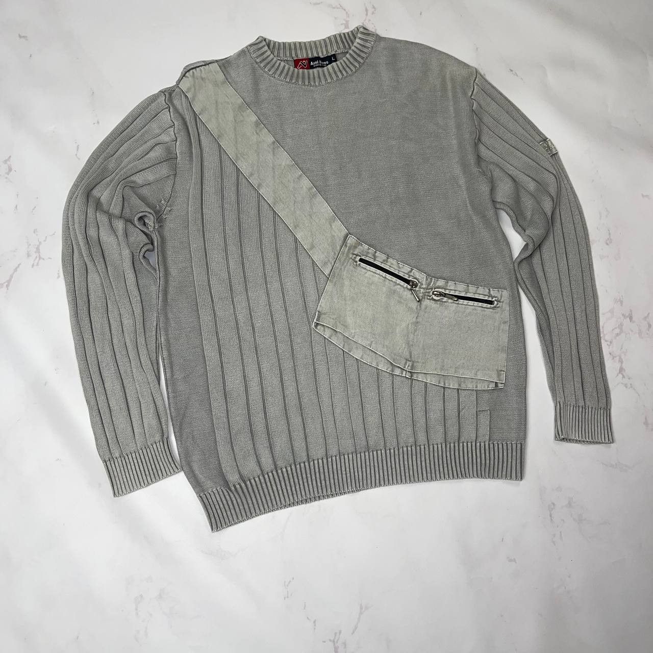 Vintage Streetwear × Vintage Avant Garde Axel News Vintage Sweater L Size US L / EU 52-54 / 3 - 2 Thumbnail