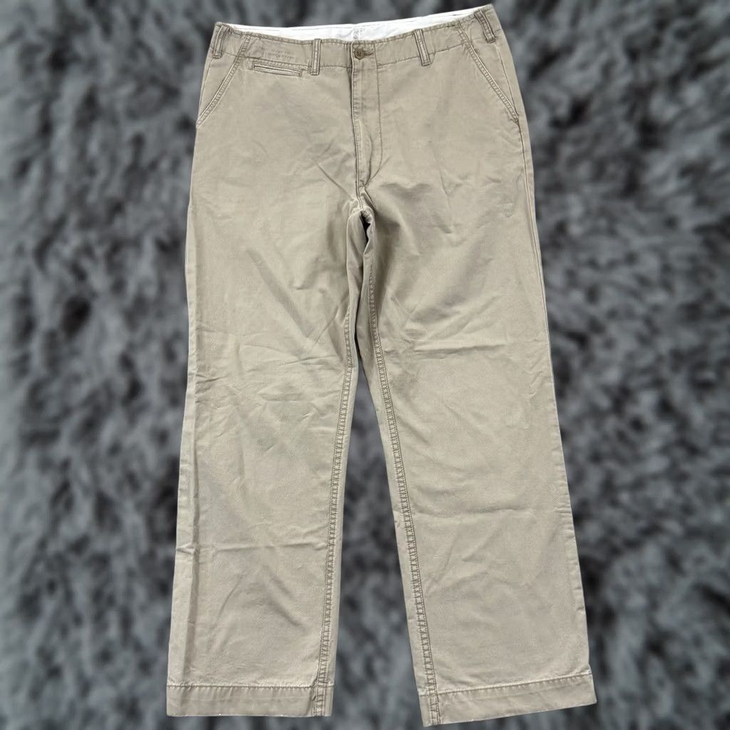 Polo Ralph Lauren Polo Ralph Lauren Pants Mens Beige Straight Leg Khaki Chino 36x32 Performance Size US M / EU 48-50 / 2 - 1 Thumbnail