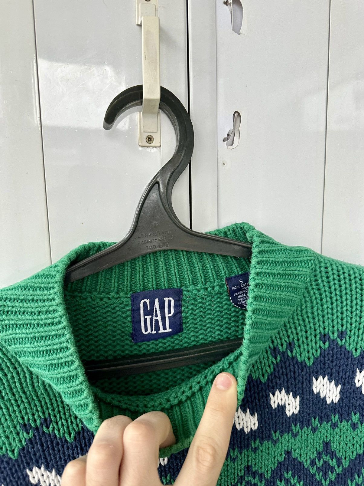 Gap Vintage Gap Heavyweight Knit Sweater Y2K Fit Size US M / EU 48-50 / 2 - 11 Thumbnail